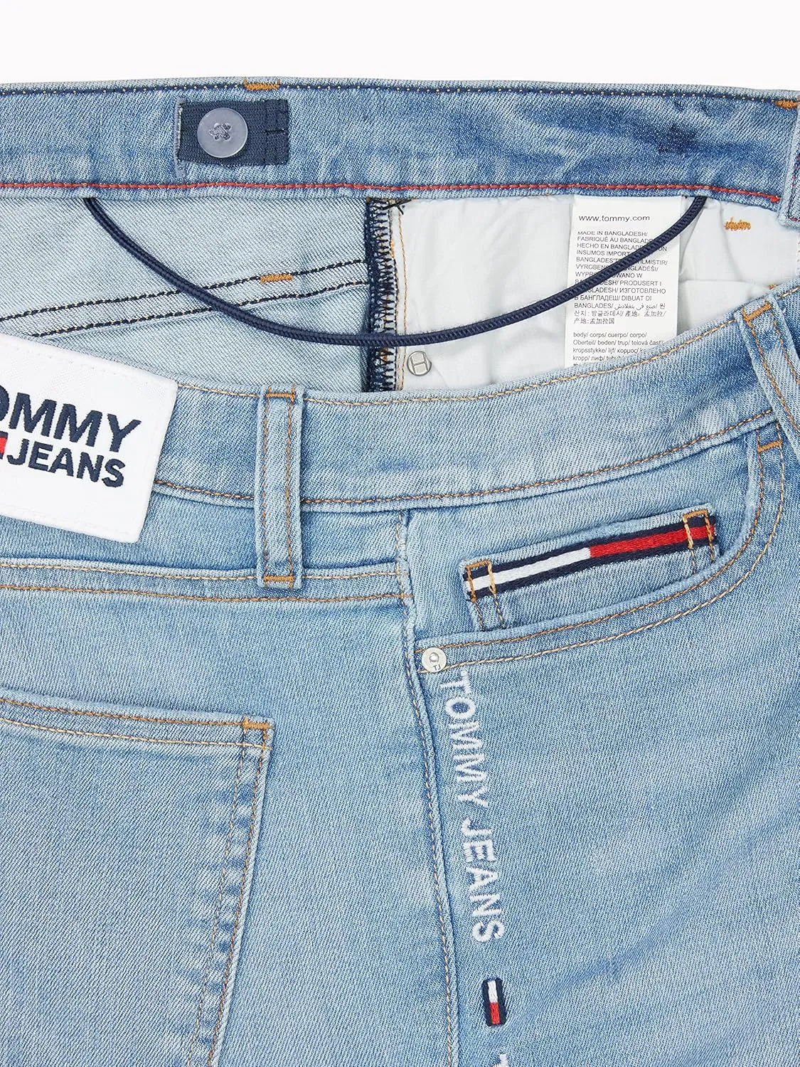 Tommy Hilfiger Women's Skinny Fit Jeans With Zipper Closure