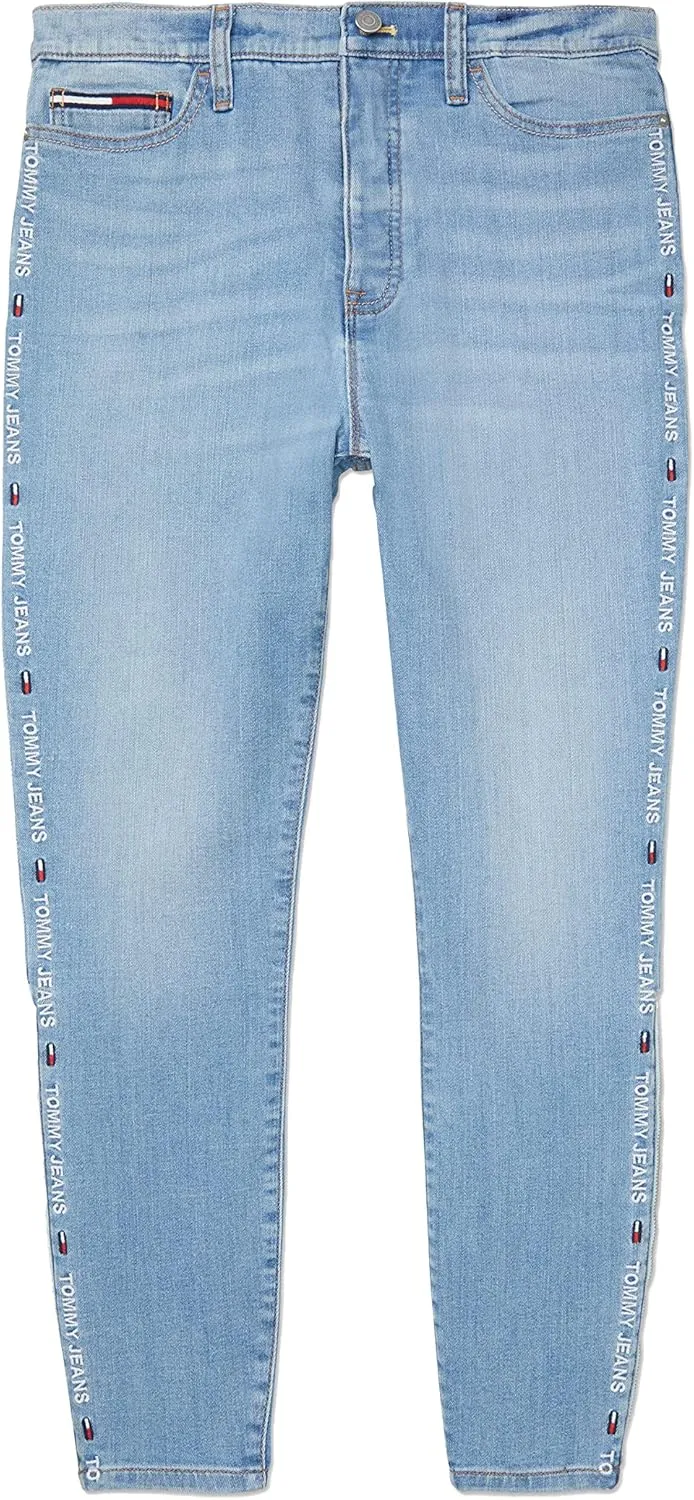 Tommy Hilfiger Women's Skinny Fit Jeans With Zipper Closure