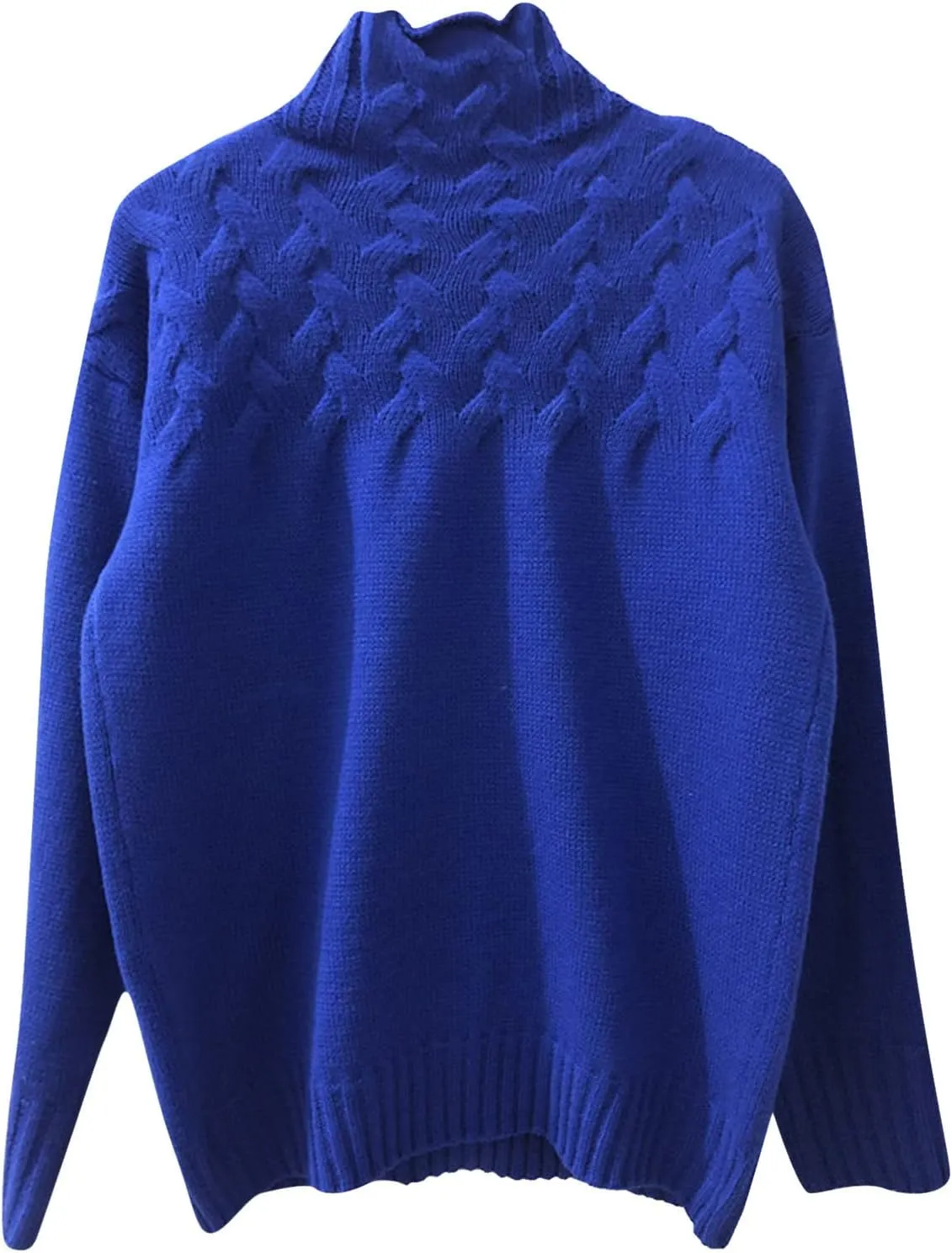 Turtleneck Sweaters for Women 2024 Basic Knit Ribbed Long Sleeve Slim Fit Casual T-Shirts Fashion Trendy Pullover Top