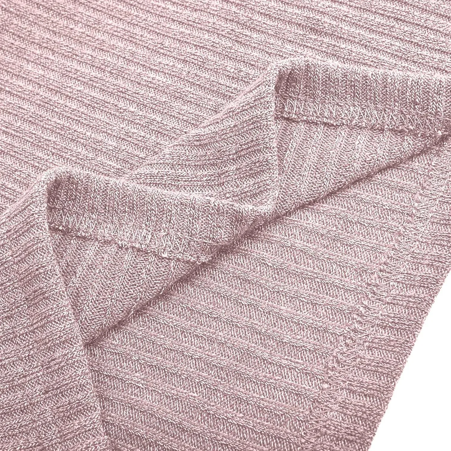Turtleneck Sweaters for Women Solid Color Sweater Casual Trendy Sweater Loose Fitting Sweaters Trendy Tops for 2024