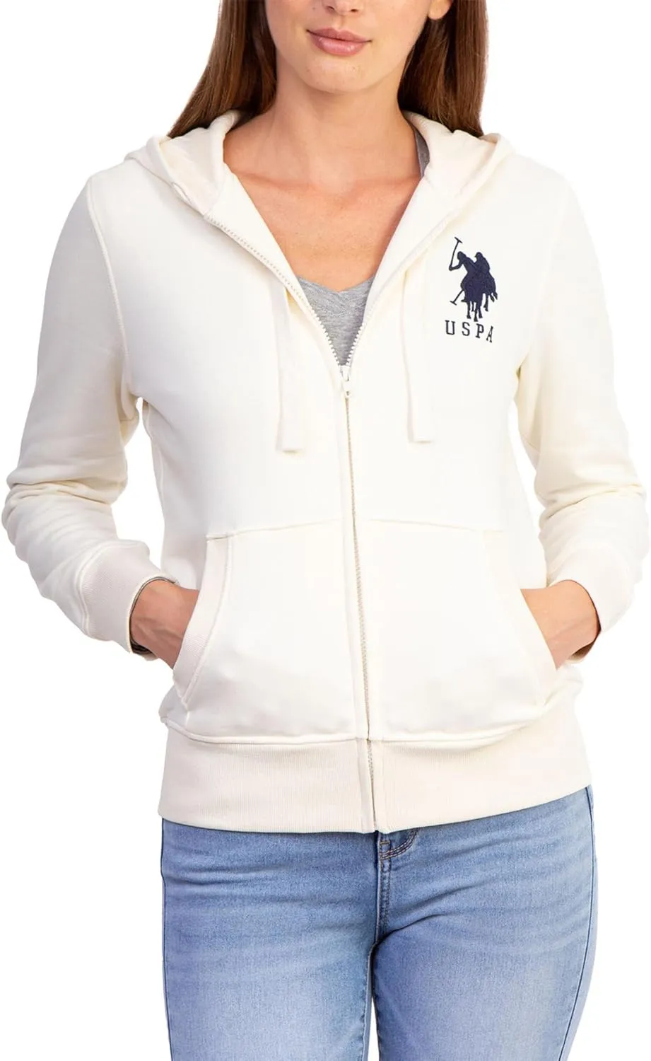 U.S. POLO ASSN. USPA Zip-Up Fleece Hoodie