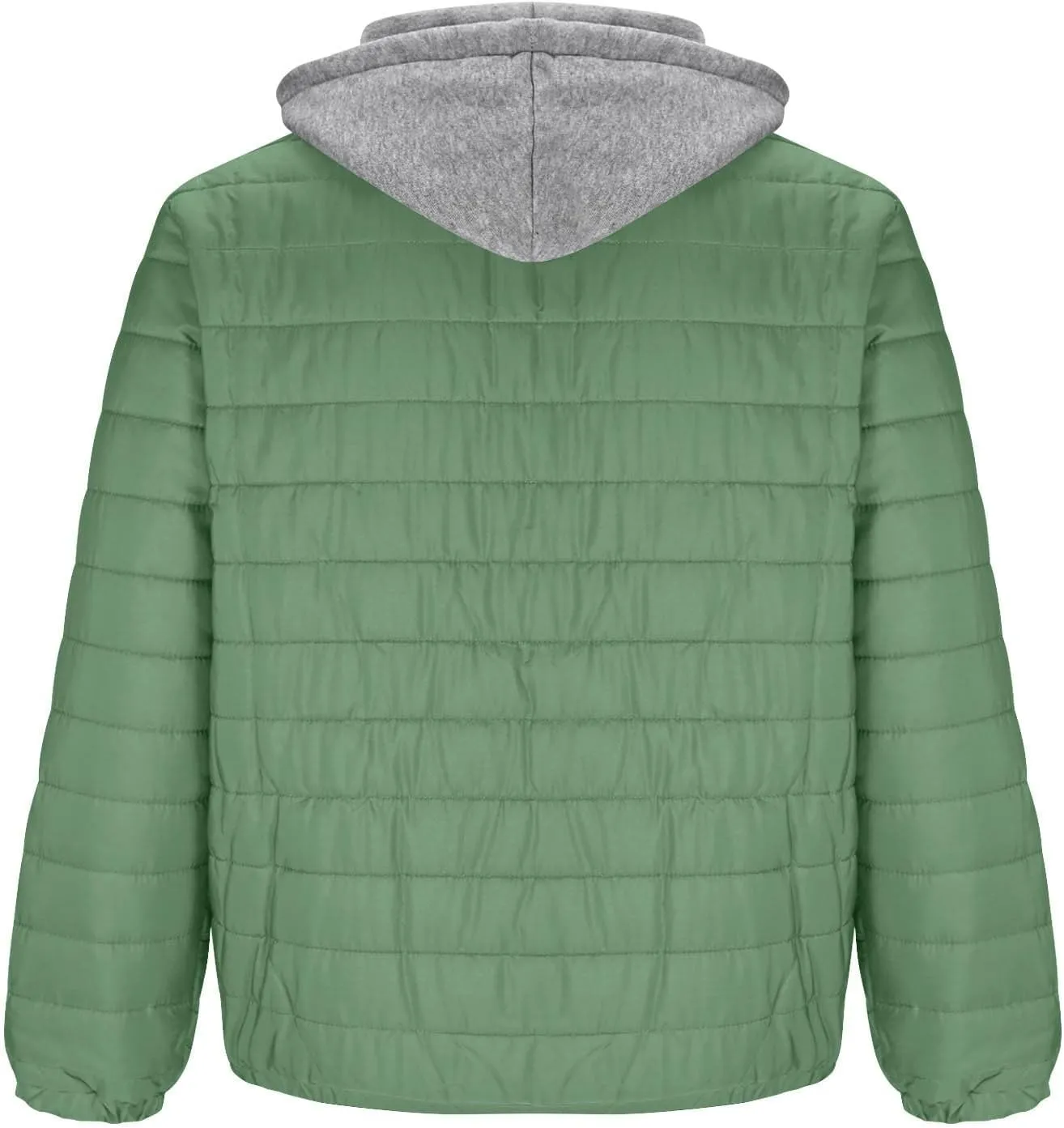 Winter Jackets for Men Lightweight Puffer Jacket Zip up Padded Coat Packable Down Jacket Quilted Insulated Jacket