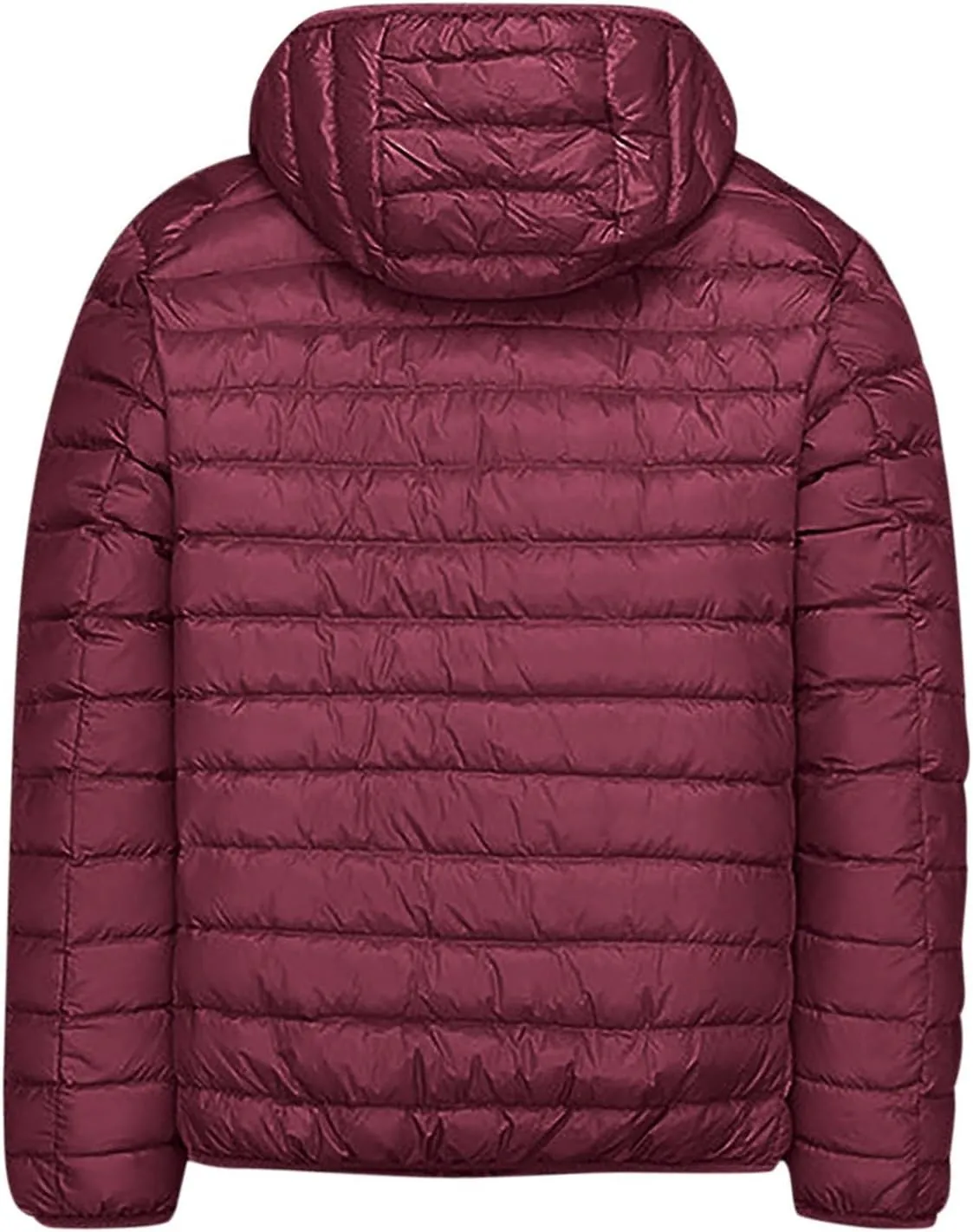 Winter Jackets for Men Lightweight Puffer Jacket Zip up Padded Coat Packable Down Jacket Quilted Insulated Jacket