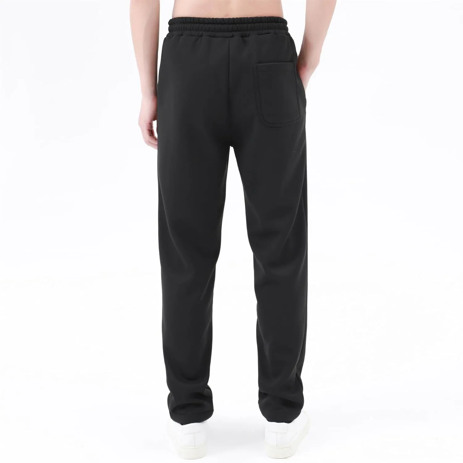 Winter Pants for Men Fleece Lined Sweatpants Tall Heavyweight Thermal Sherpa Lined Joggers Mens Warm Pant with Pockets