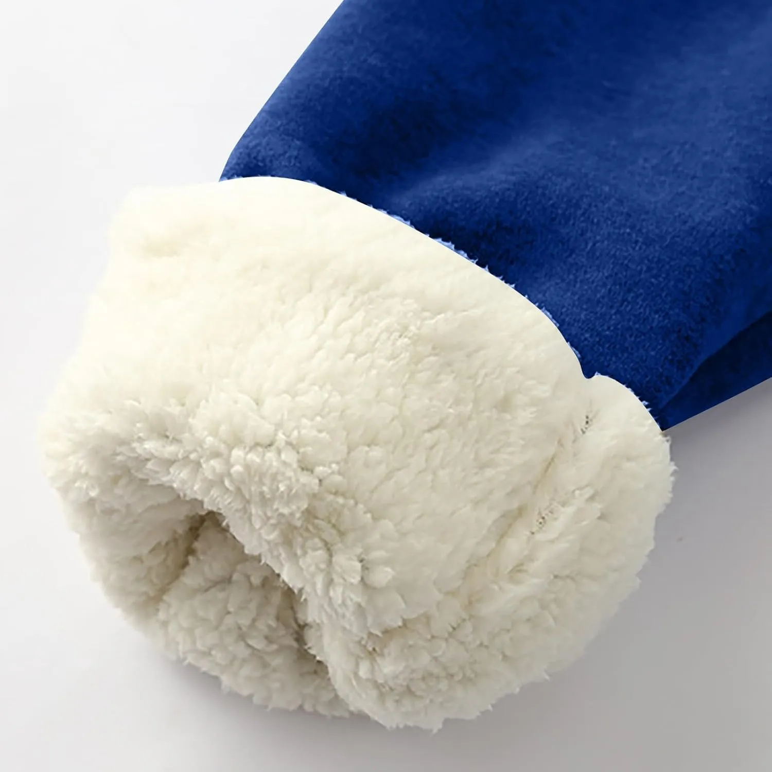 Winter Warm Fleece Sherpa Lined Sweatpants for Women Soild Fleece Joggers Pants Athletic Active Sweatpants