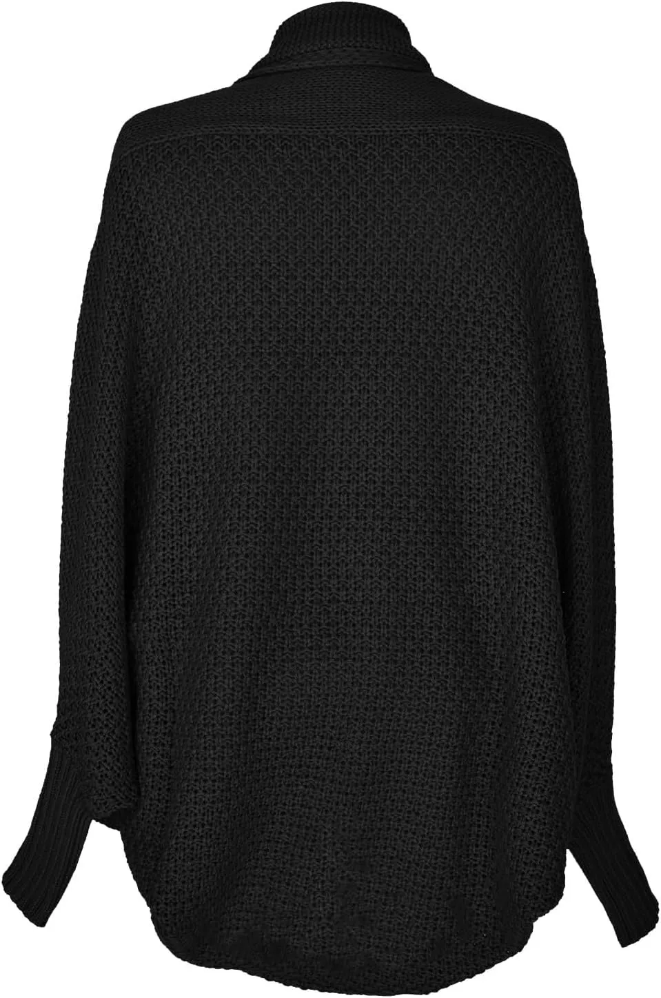 Women 2024 Open Front Long Sleeve Cable Knitted Hooded Knit Oversized Cardigan Sweaters Color Block Outwear Coat