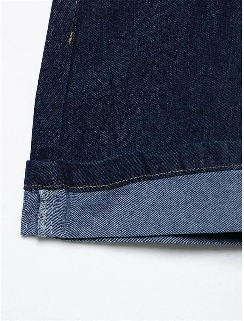 Women Denim Mini Skirt Casual High Waist Elegance Skirts