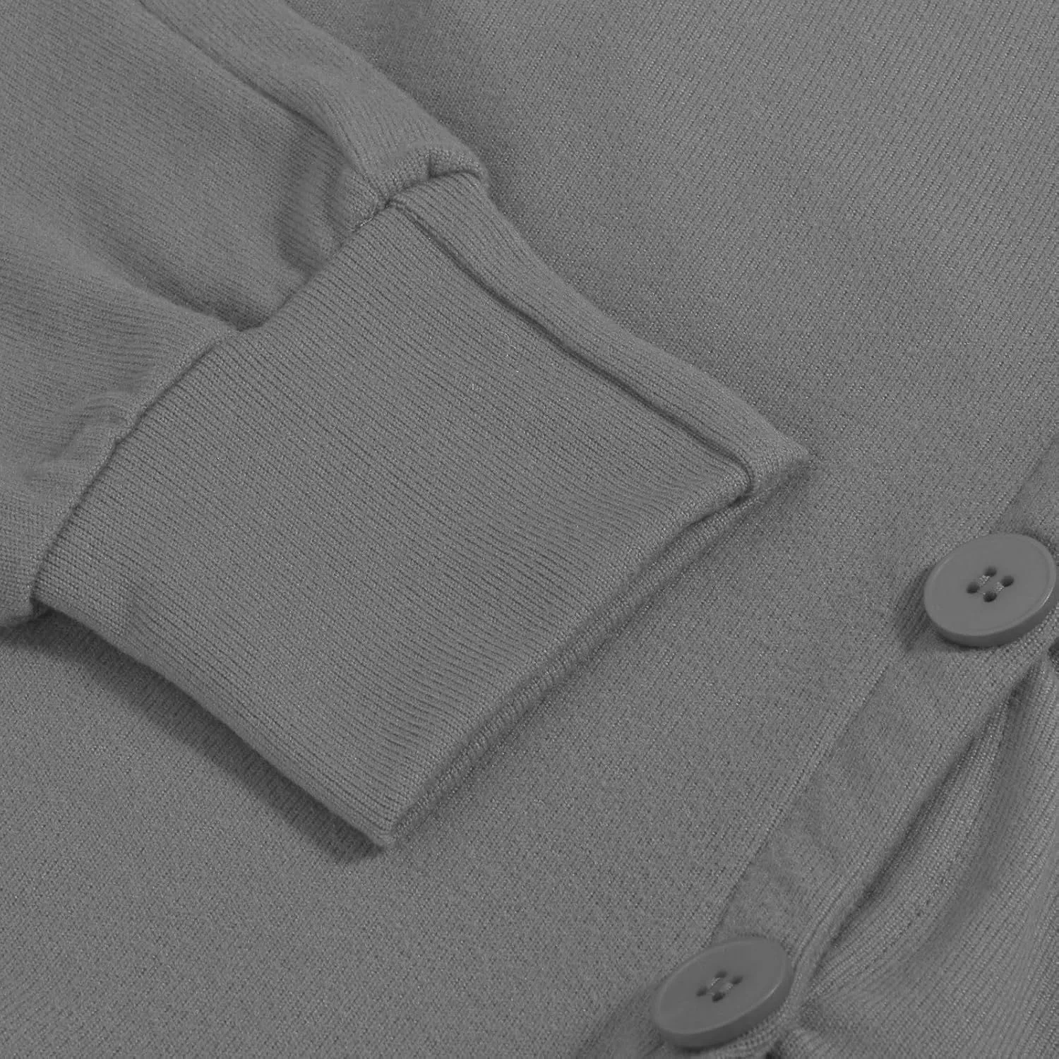Womens 2023 Fall Sweaters Lightweight Open Front Cardigan Sweaters Button Down Ribbed Knit Sweater Outwear