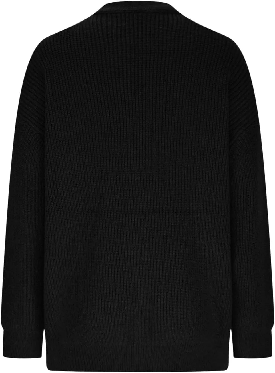 Womens 2023 Fall Sweaters Lightweight Open Front Cardigan Sweaters Button Down Ribbed Knit Sweater Outwear