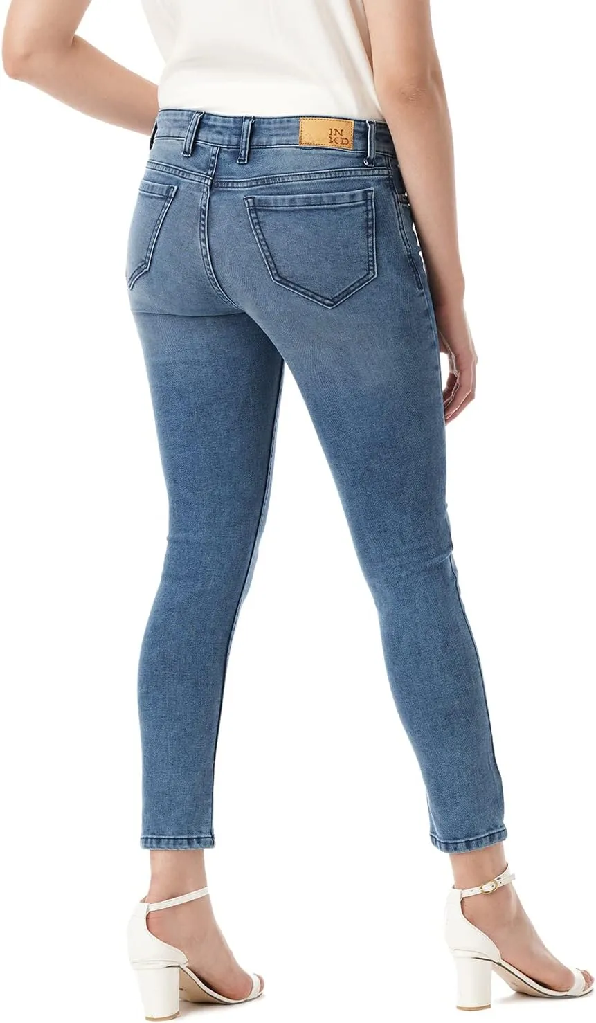Women's Airflex Skinny Fit Jeans - Lightweight and Stretchy