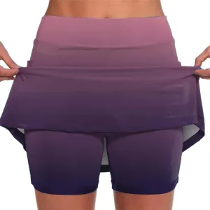 Women's Athletic Skorts with Pockets - High Waist Tennis Golf Skorts Summer Yoga Skirt Stretch Sports Apparel