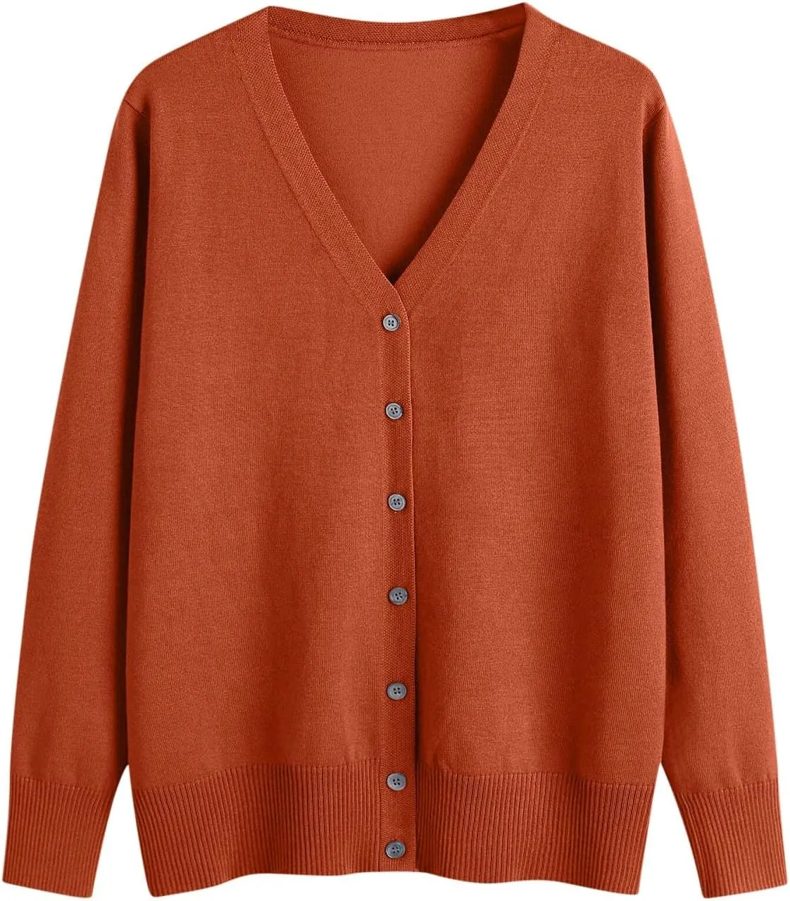 Women's Cardigan Sweaters Oversized Long Sleeve Lightweight Cardigan Crochet Knit Button Down Cardigan