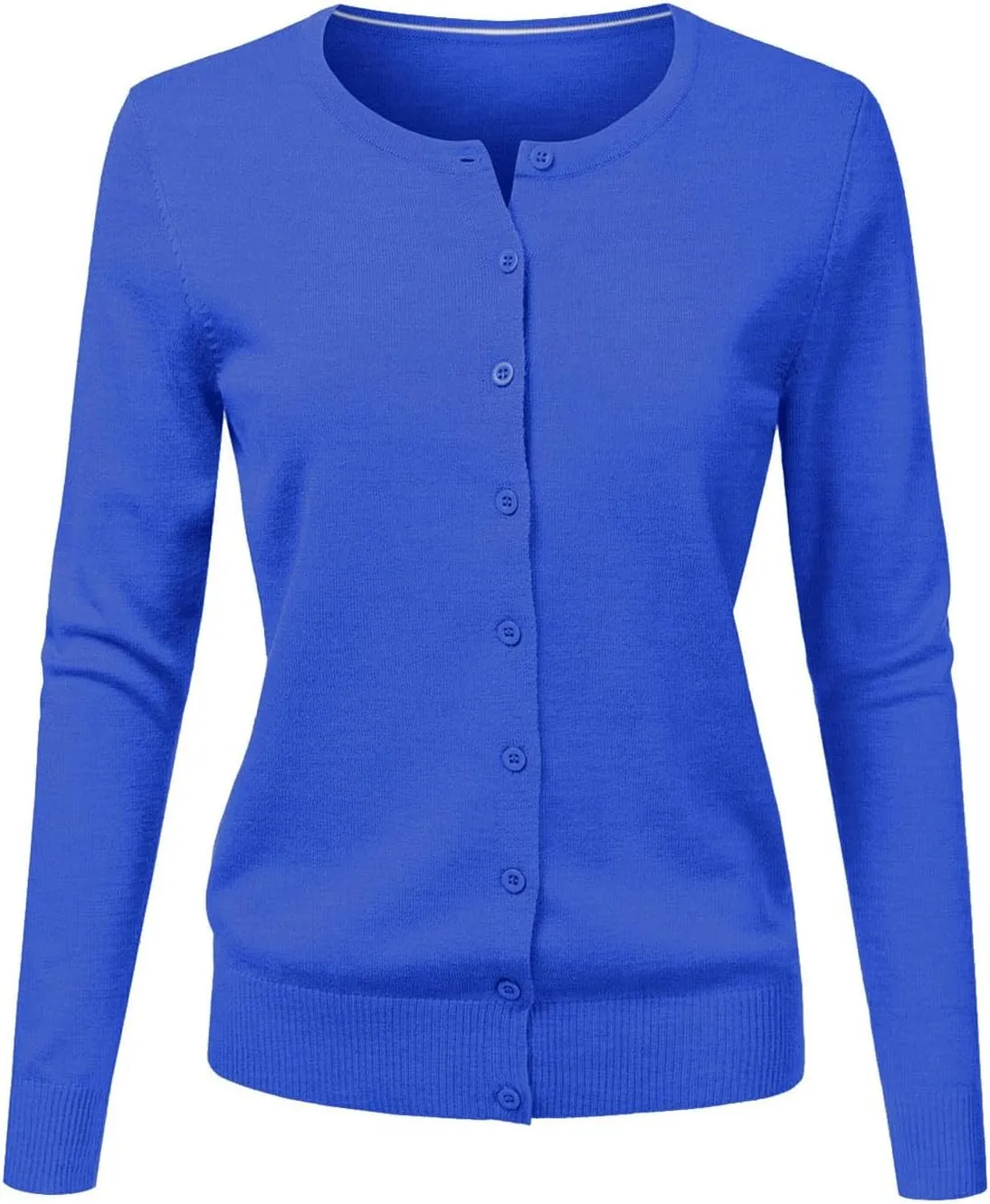 Women's Cardigan Sweaters Ugly Button Down Sweaters Lightweight Long Sleeve Knit Sweater Holiday Winter Sweater