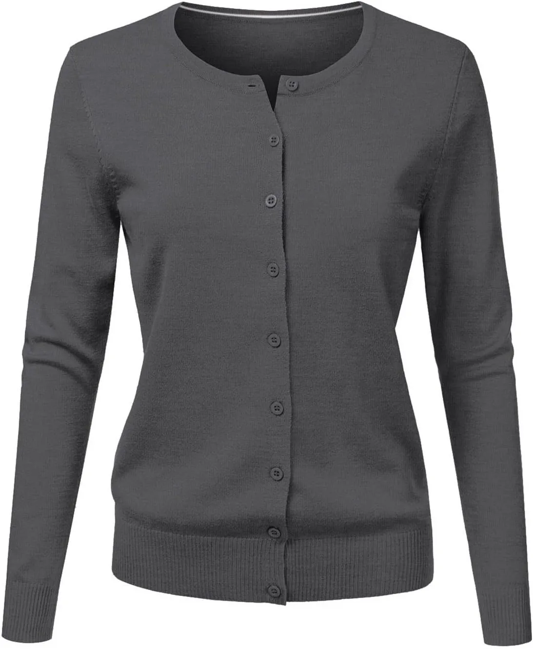 Women's Cardigan Sweaters Ugly Button Down Sweaters Lightweight Long Sleeve Knit Sweater Holiday Winter Sweater