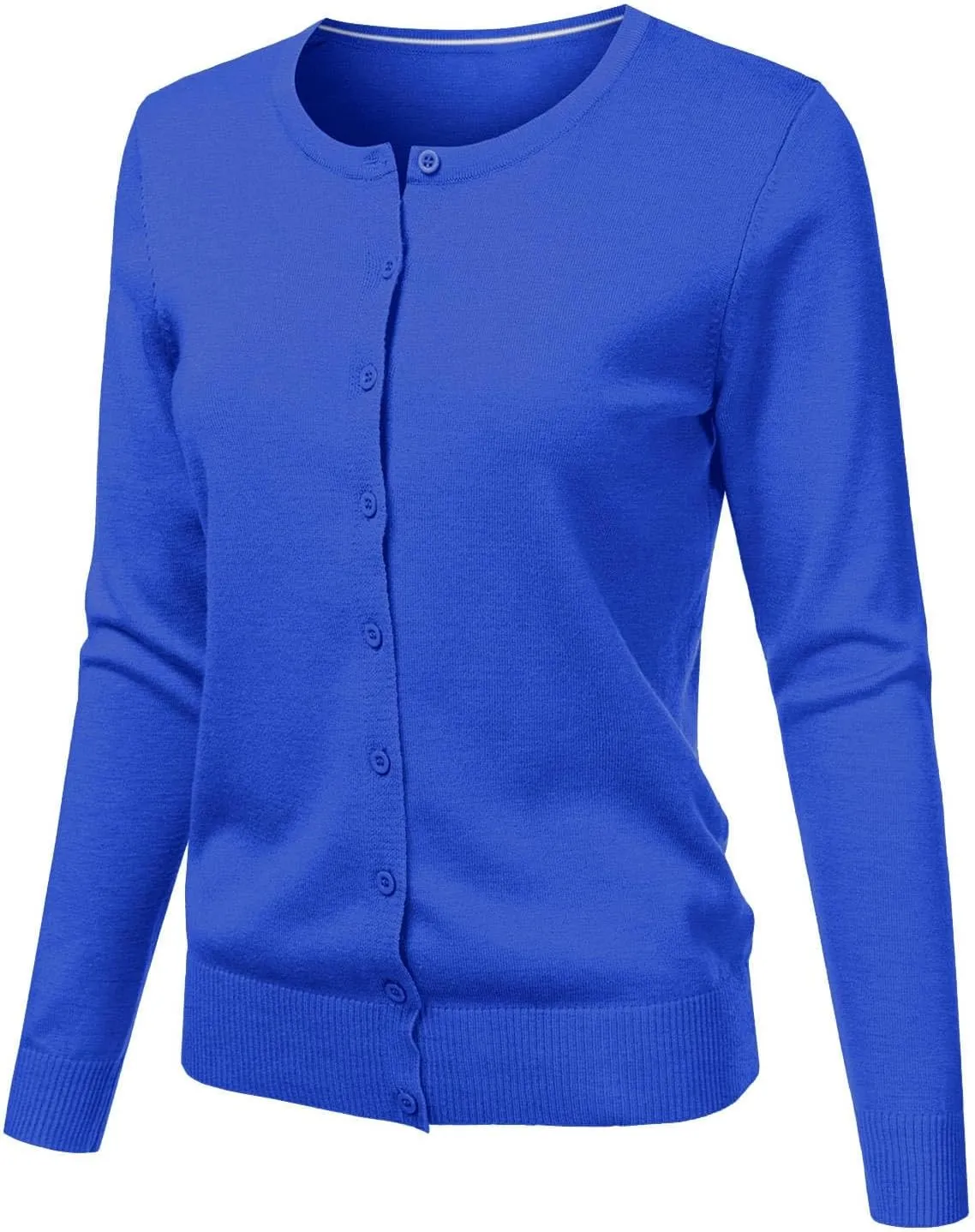 Women's Cardigan Sweaters Ugly Button Down Sweaters Lightweight Long Sleeve Knit Sweater Holiday Winter Sweater