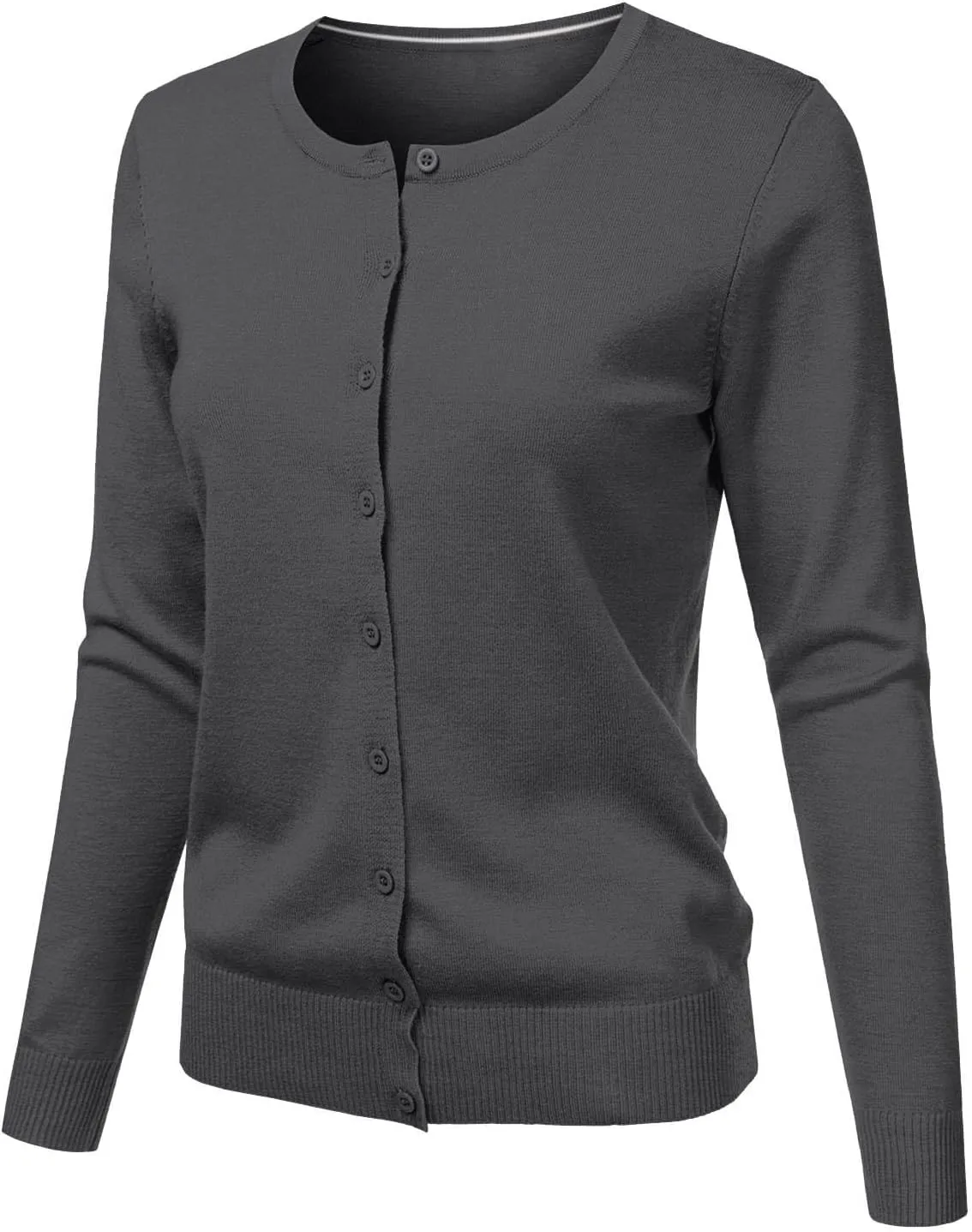 Women's Cardigan Sweaters Ugly Button Down Sweaters Lightweight Long Sleeve Knit Sweater Holiday Winter Sweater