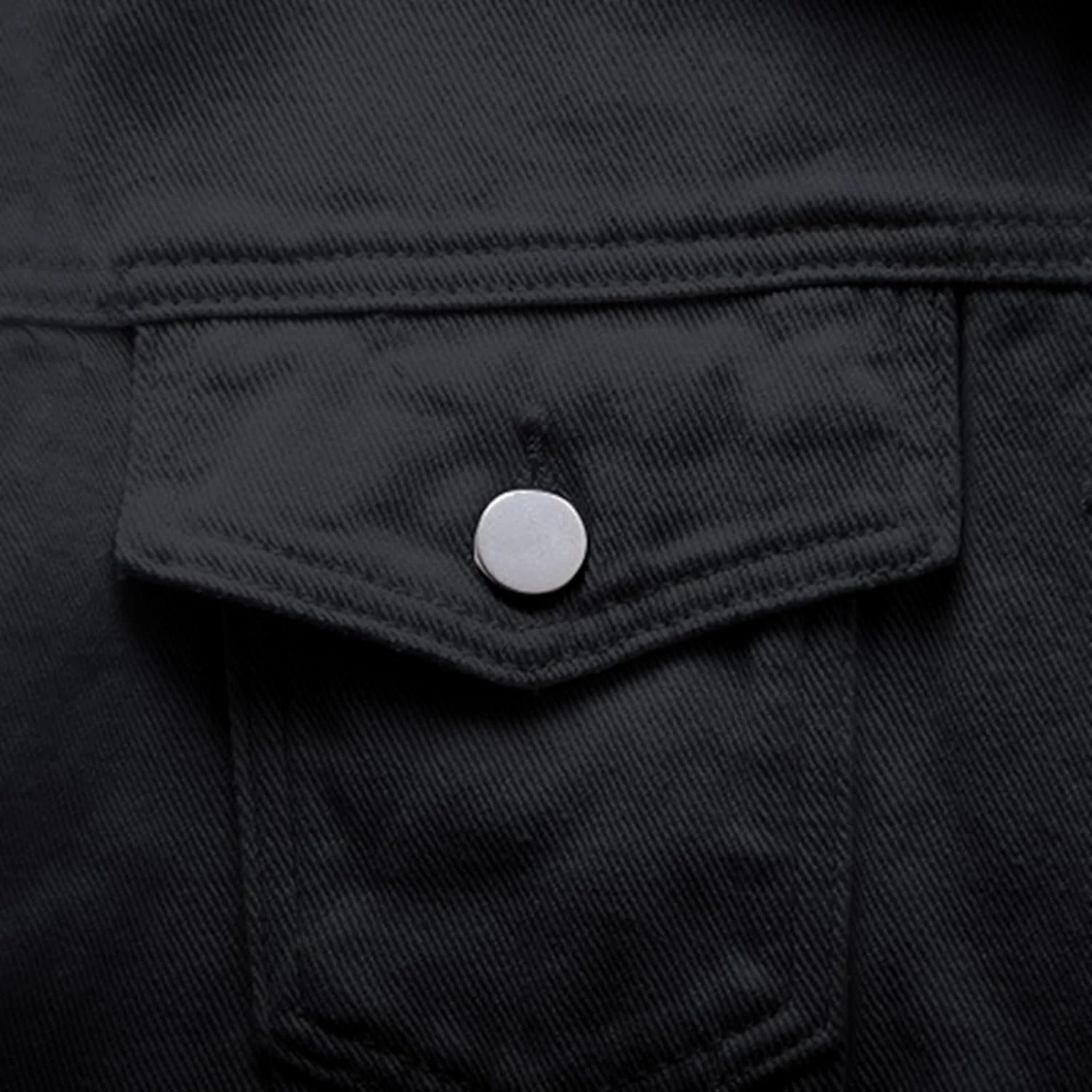 Women's Denim Jacket Button Down Fashion Casual Denim Jacket Stretchy Long Sleeve Jean Jackets with Pockets