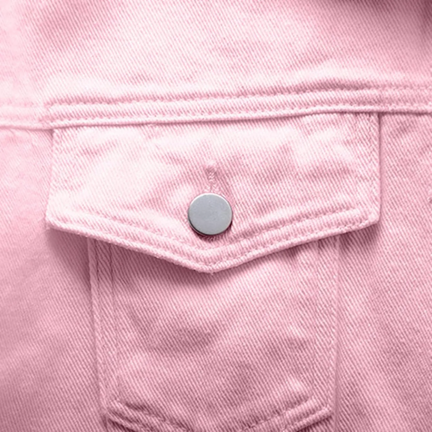 Women's Denim Jacket Button Down Fashion Casual Denim Jacket Stretchy Long Sleeve Jean Jackets with Pockets