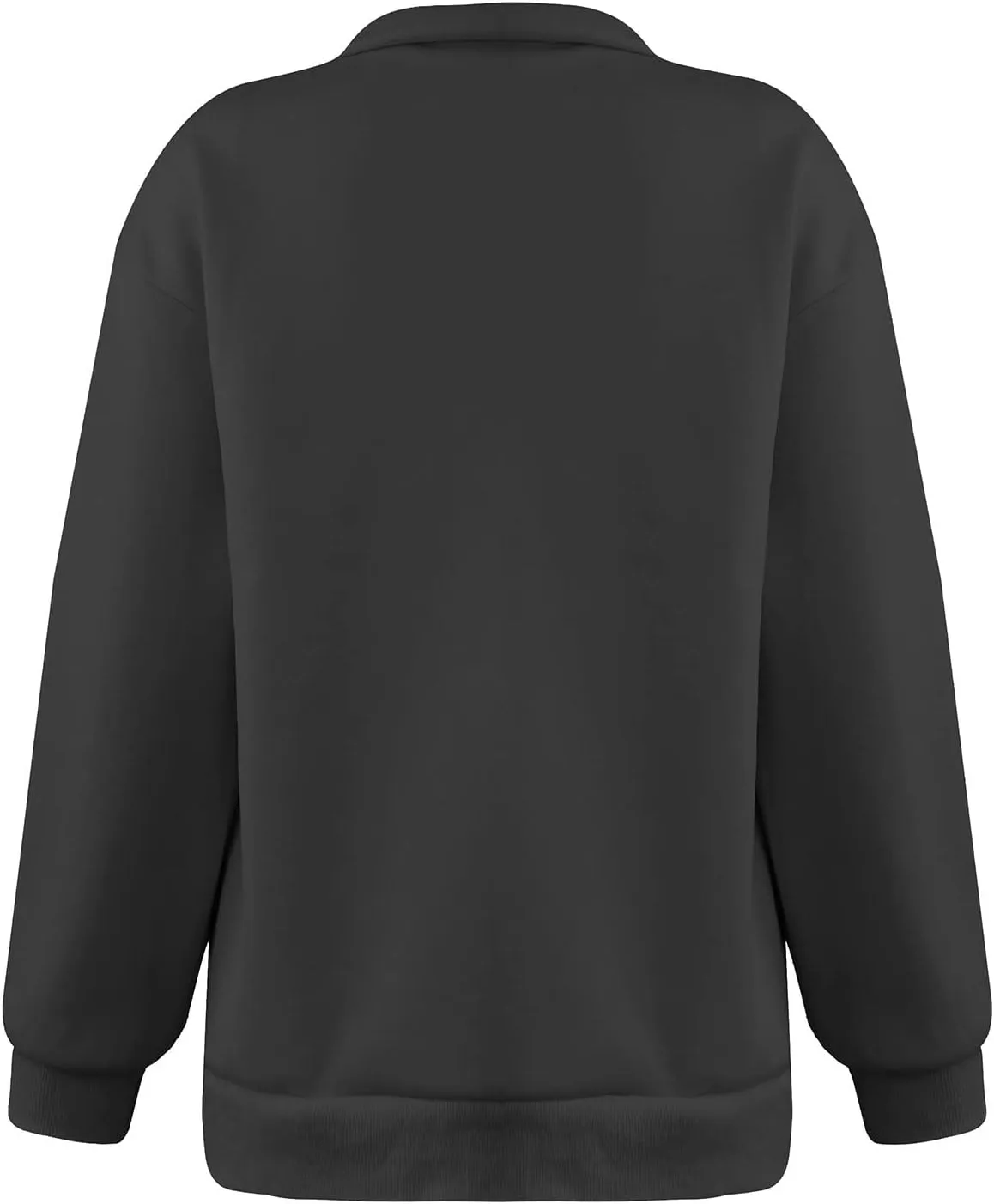 Women's Fall Fashion Long Sleeve Solid Color Zipper Sweatshirt Stretch Sweatshirt Top