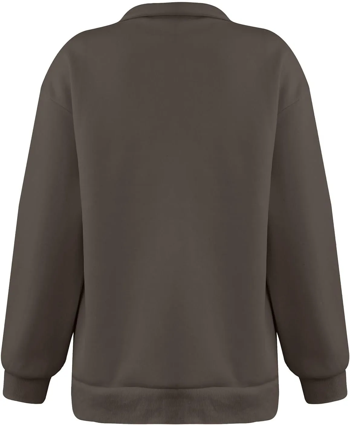 Women's Fall Fashion Long Sleeve Solid Color Zipper Sweatshirt Stretch Sweatshirt Top