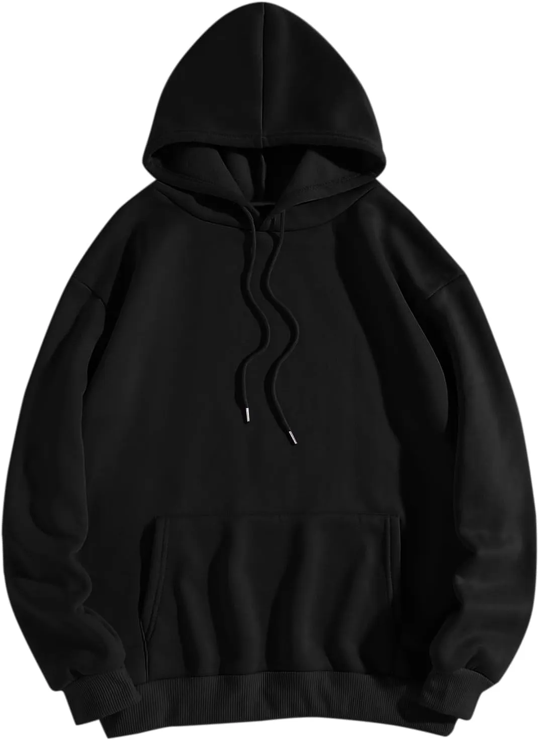 Women's Fashion Hoodies & Sweatshirts Have A Good Day Letter Print Pullover Tops with Pocket Drop Shoulder Causal Hoodies