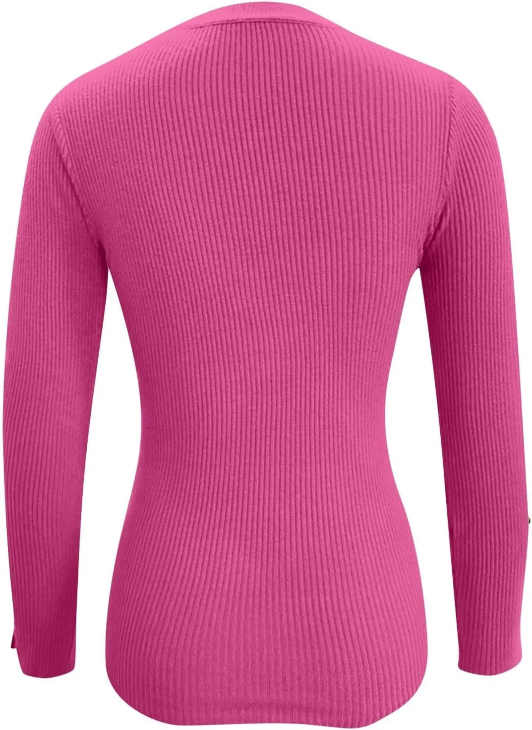 Womens Going Out Tops Long Sleeve Mock Neck Rib Knit Sweaters Winter Button Up Cute Tops Fall Elegant Y2K Clothes