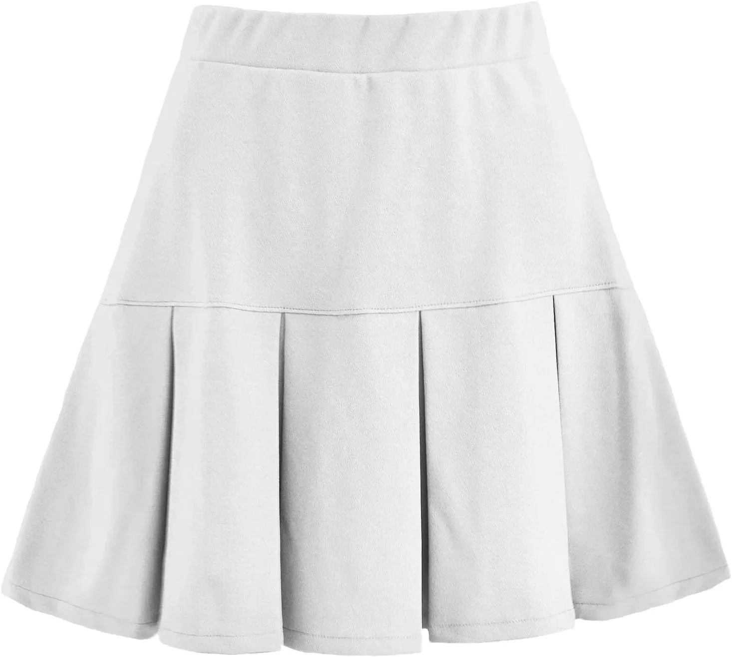 Women's High Waist Pleated Skirt Summer Casual A-Line Skirts Plaid Tennis Mini Skirts