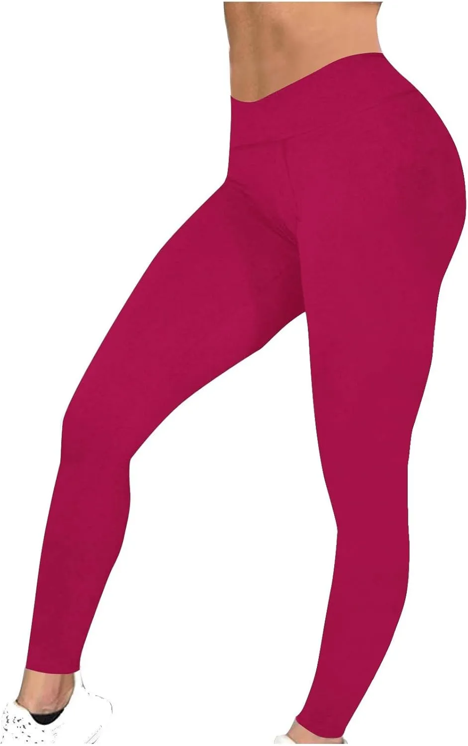 Womens High Waisted Yoga Pants Yoga Exercise Pants Soft Workout Leggings Sport Comfortable Jogger Casual Pant Legging