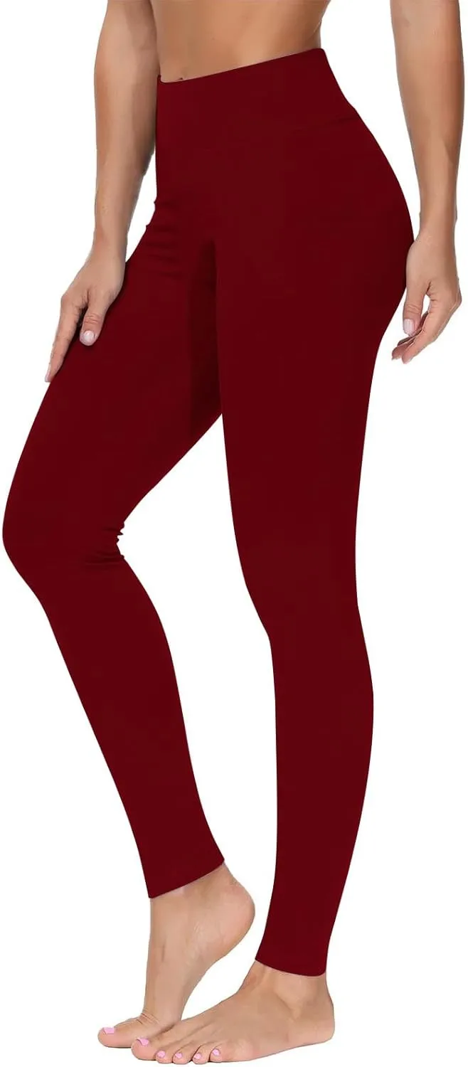 Womens High Waisted Yoga Pants Yoga Exercise Pants Soft Workout Leggings Sport Comfortable Jogger Casual Pant Legging