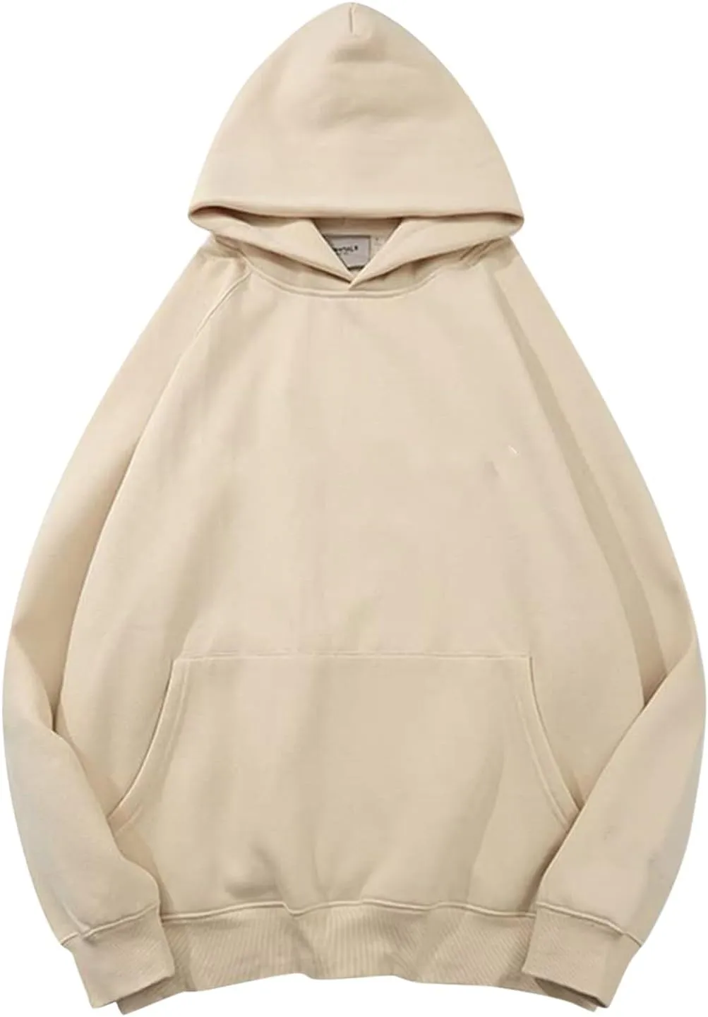 Womens Hoodies Sweatshirts Cropped Fall Fashion 2024 Outfits Trendy Solid Color Fleece Pullover Long Sleeve Top