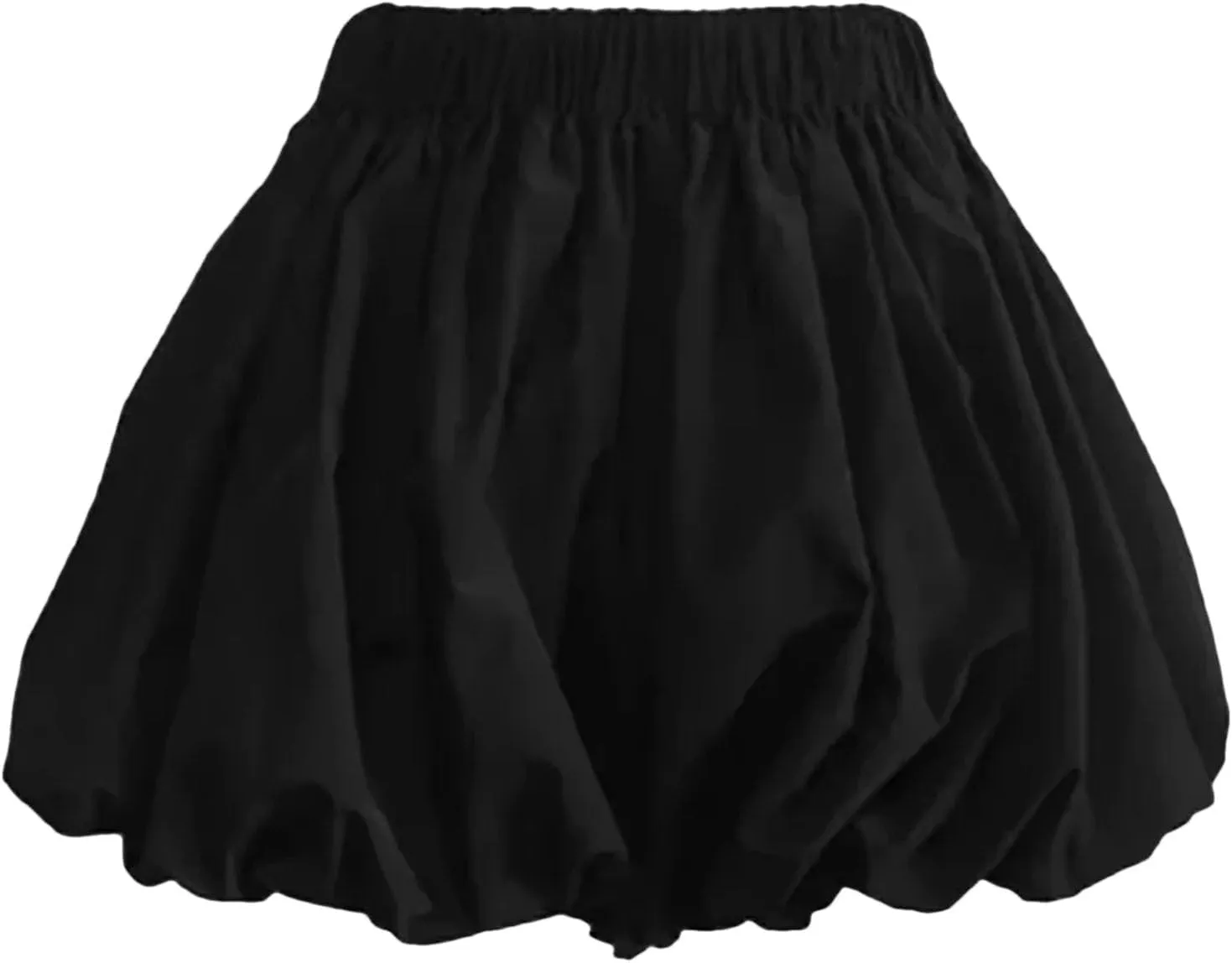 Women's Korean Style Mini A-Line Skirts Summer Casual High Waist Pleated Skirts