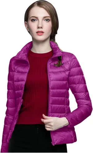 Women's Oversized Splice Quilted Puffer Jacket Plain Plain Baggy Lightweight Fashion Packable Puffer Jacket