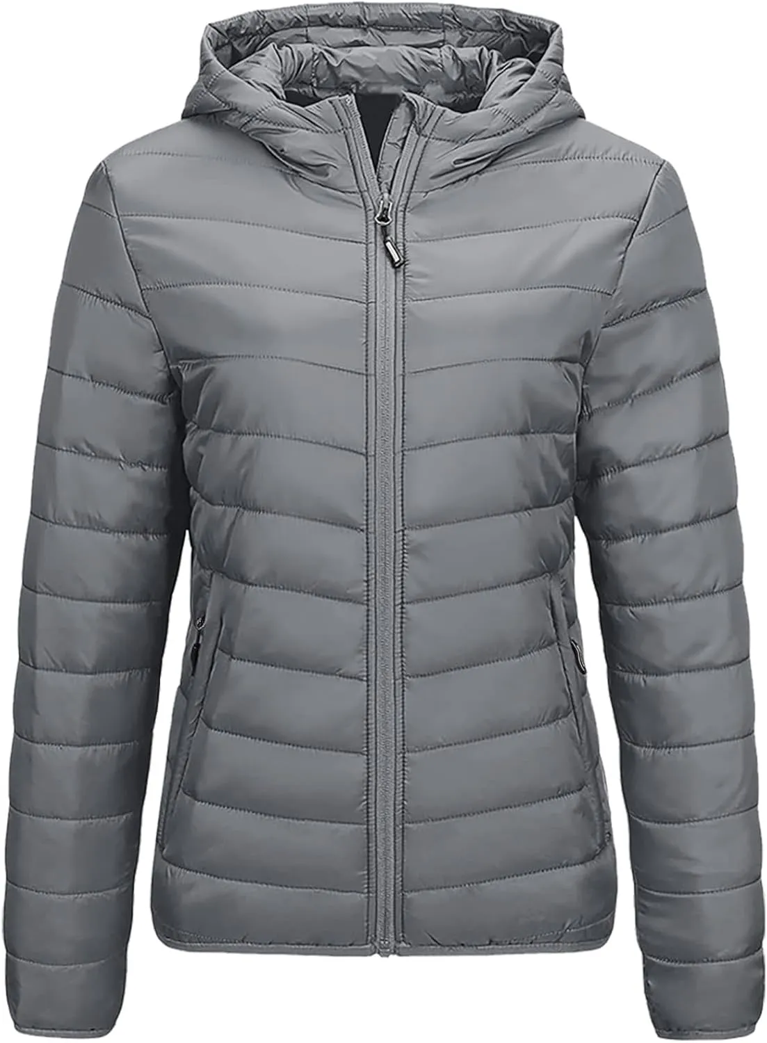 Womens Puffer Jacket with Hood Lightweight Packable Down Jacket Women Winter Puffer Jackets for Women Down Coat