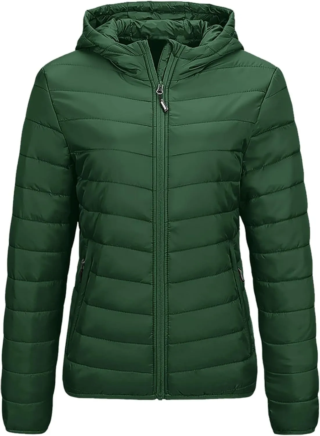 Womens Puffer Jacket with Hood Lightweight Packable Down Jacket Women Winter Puffer Jackets for Women Down Coat