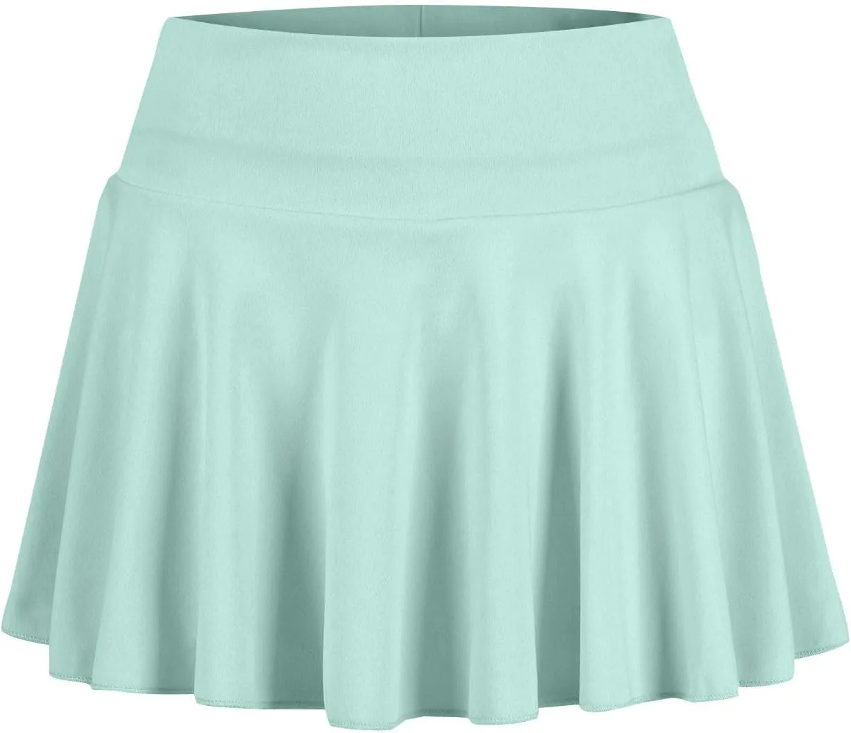 Womens Skorts with Pockets Tummy Control High Waisted Pleated Tennis Skirt Summer Golf Skirts with Shorts Underneath