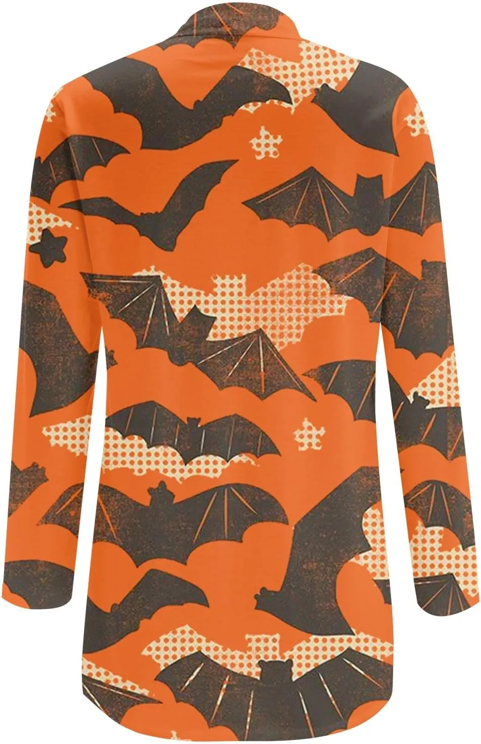Womens Skull Print Sweater Cardigan Lightweight Soft Knit Cardigan Sweater Chunky Cardigan Batwing Long Sleeve Coat