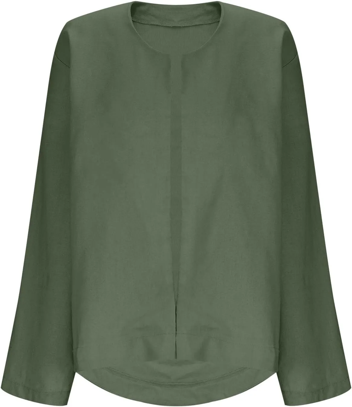 Womens Summer Cotton Linen Cardigans Lightweight Coverup Casual Loose Long Sleeve Open Front Shirt Tops Beach Cover Ups