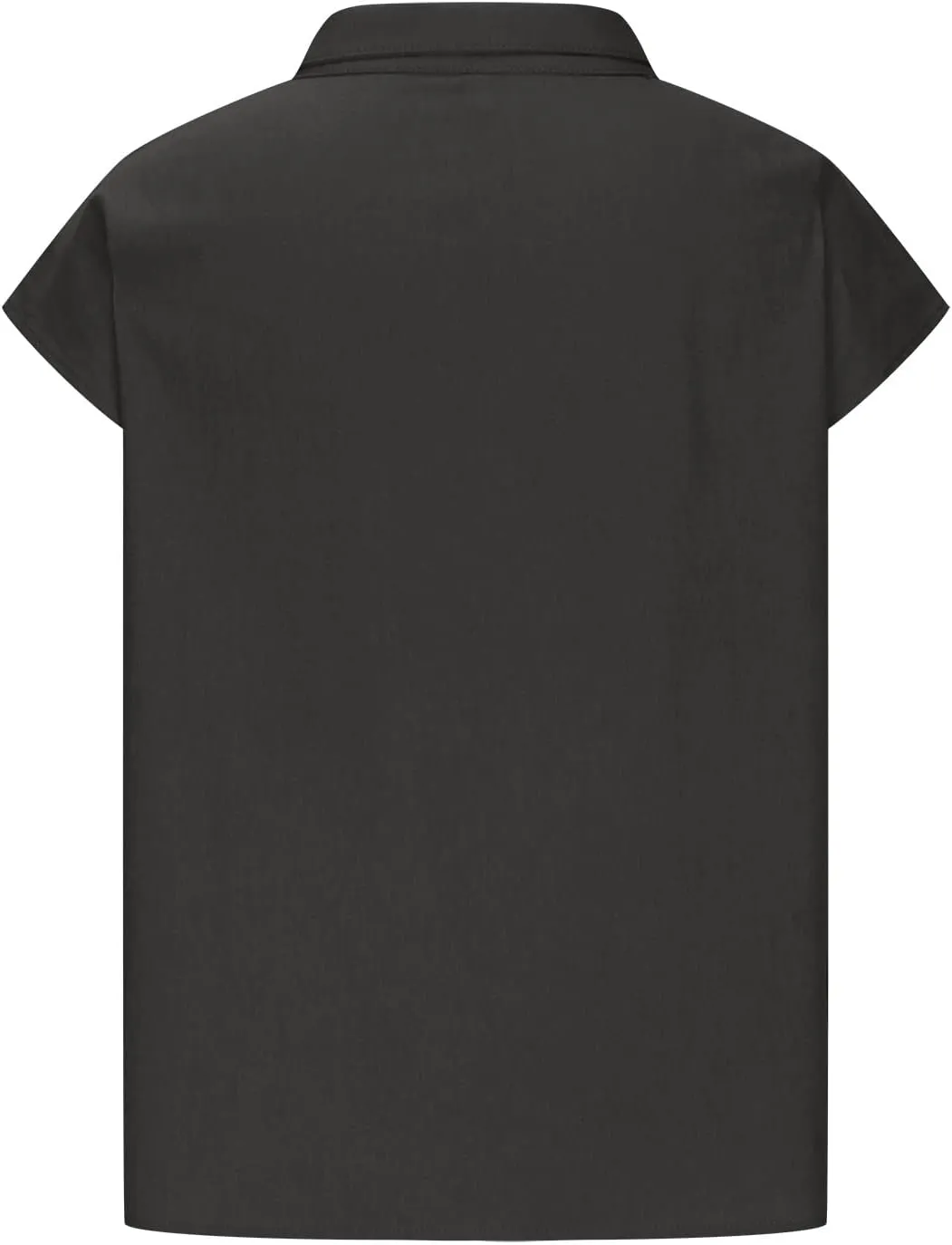 Womens Summer Cotton Linen Tops Cap Sleeve Mock Neck Casual Loose Fit Blouses Hollow Out Comfy Tshirts Shirts