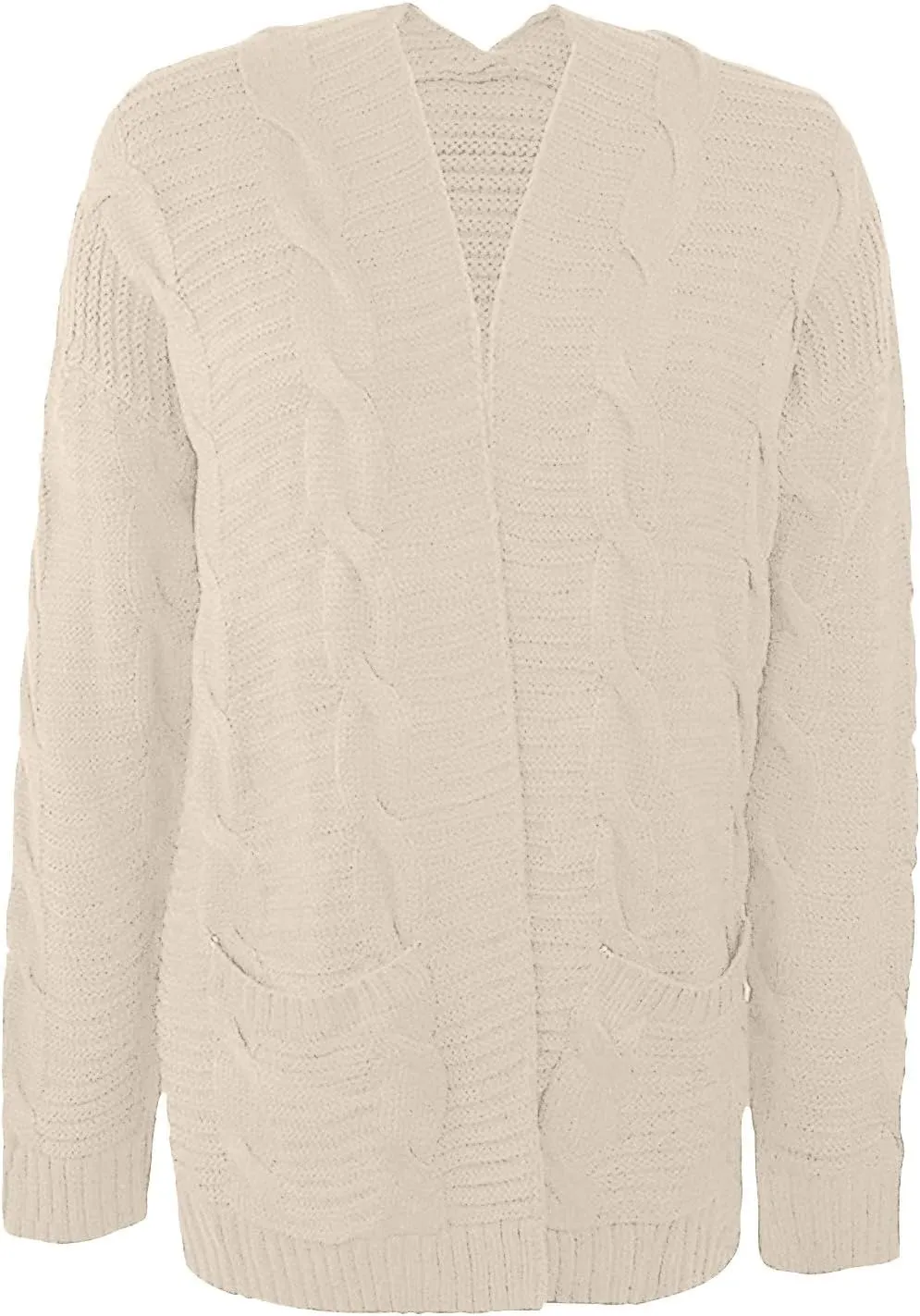 Women's Sweaters Cardigan Open Front Knit Sweater Winter Cardigans Soft Sweaters for Women Trendy Soft Coat