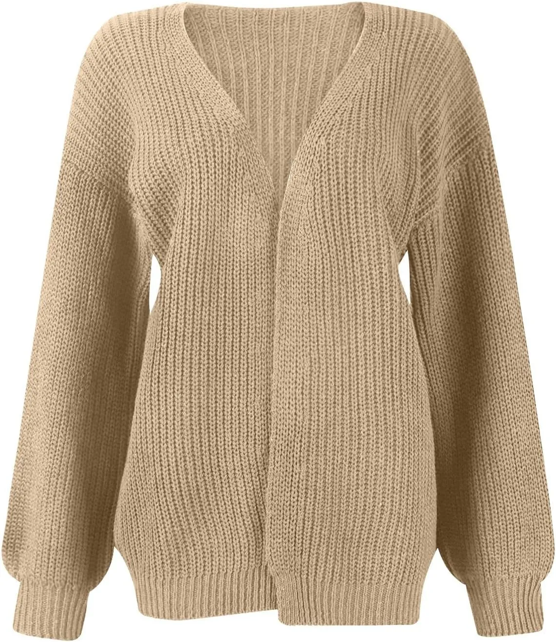 Women's Sweaters Cardigan Open Front Knit Sweater Winter Cardigans Soft Sweaters for Women Trendy Soft Coat