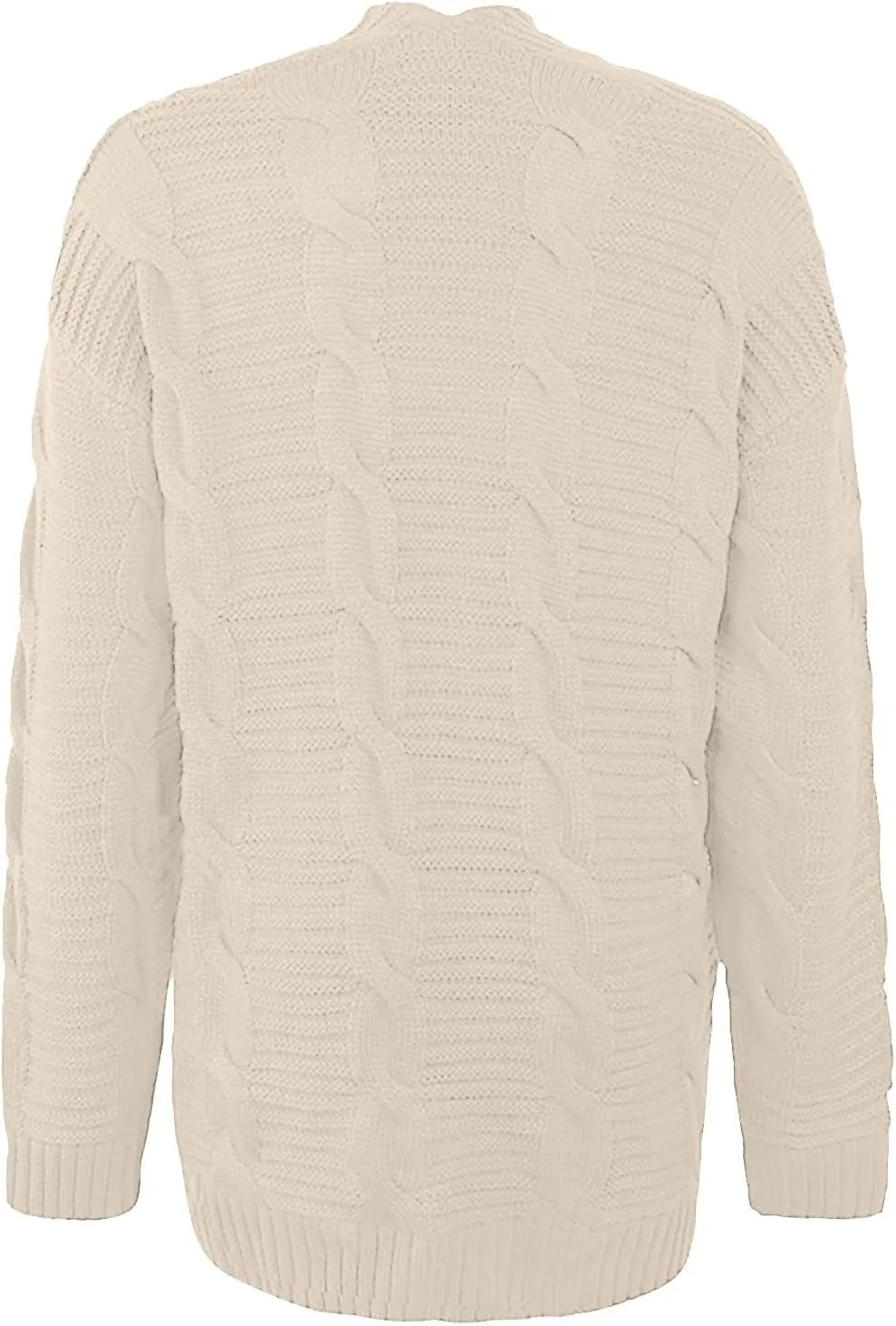 Women's Sweaters Cardigan Open Front Knit Sweater Winter Cardigans Soft Sweaters for Women Trendy Soft Coat