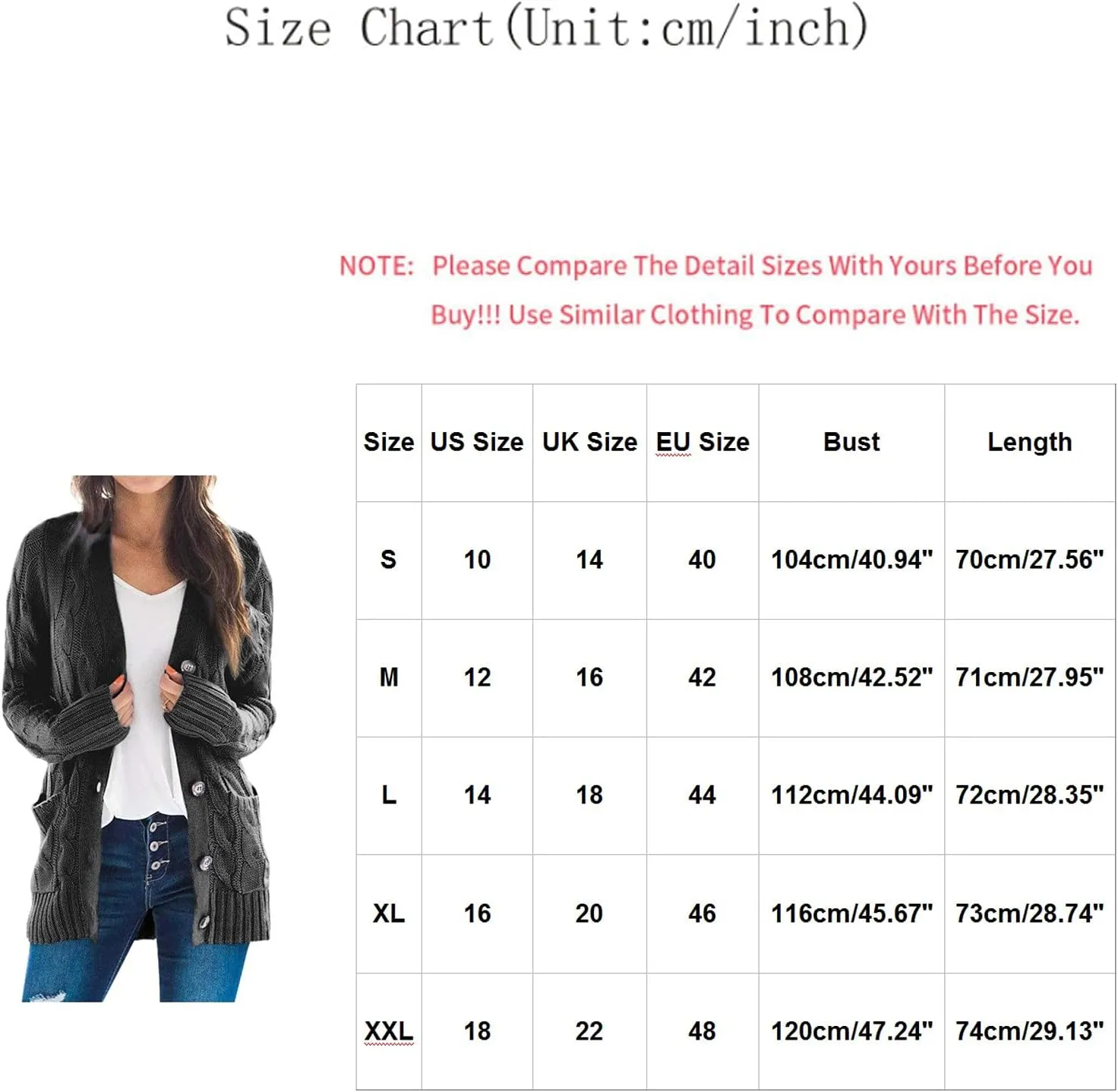 Women's Sweaters Cardigan Open Front Knit Sweater Winter Cardigans Soft Sweaters for Women Trendy Soft Coat