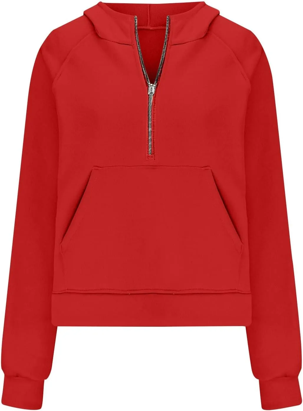 Womens Sweatshirt Womens Sweatshirts Half Zip Cropped Pullover Fleece Quarter Zipper Hoodies Fall Outfits