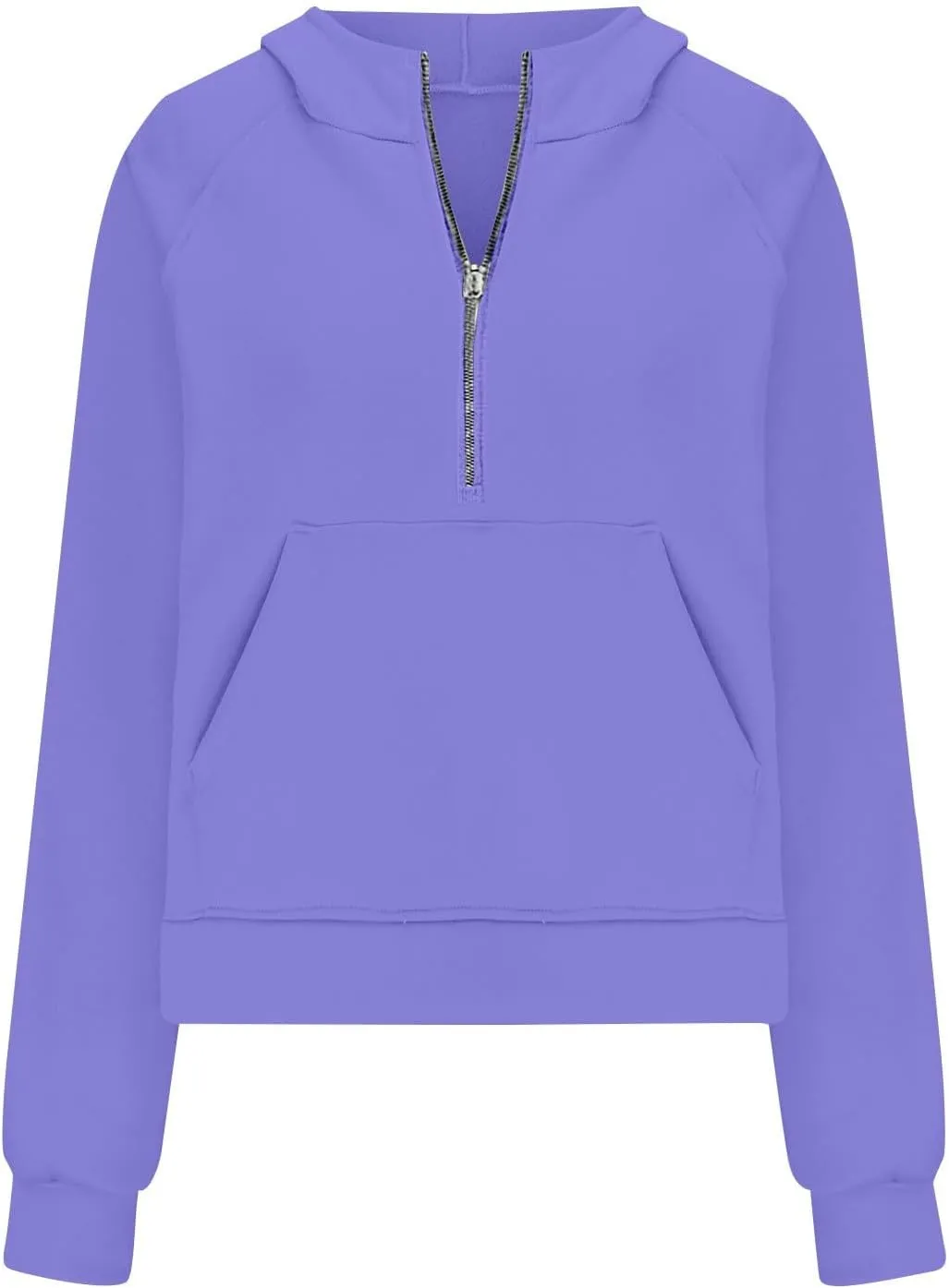 Womens Sweatshirt Womens Sweatshirts Half Zip Cropped Pullover Fleece Quarter Zipper Hoodies Fall Outfits
