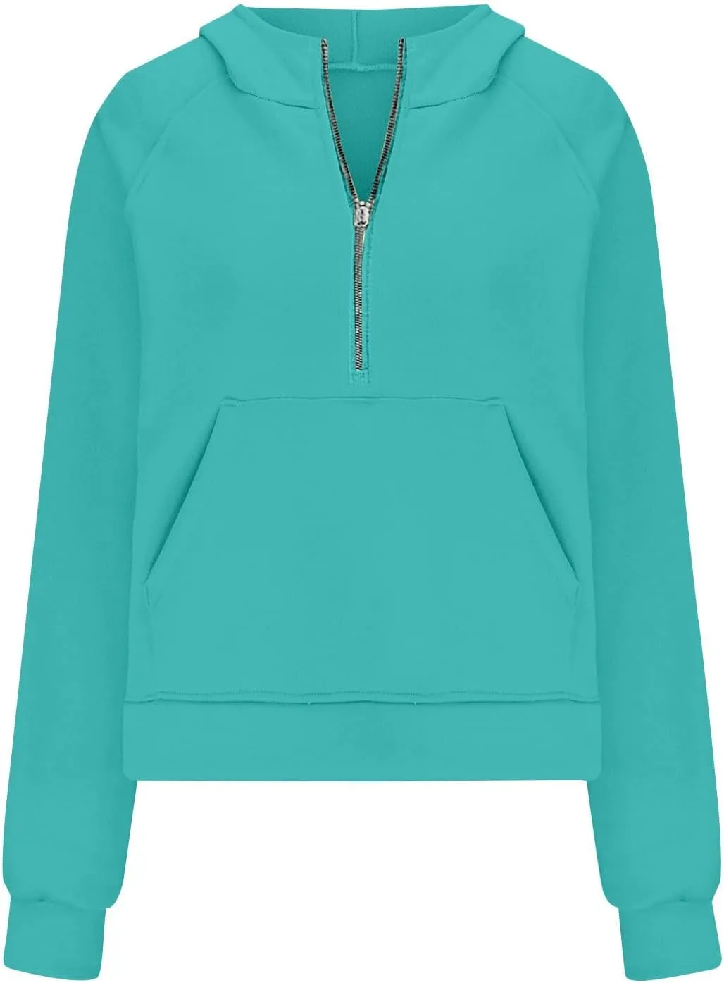 Womens Sweatshirt Womens Sweatshirts Half Zip Cropped Pullover Fleece Quarter Zipper Hoodies Fall Outfits
