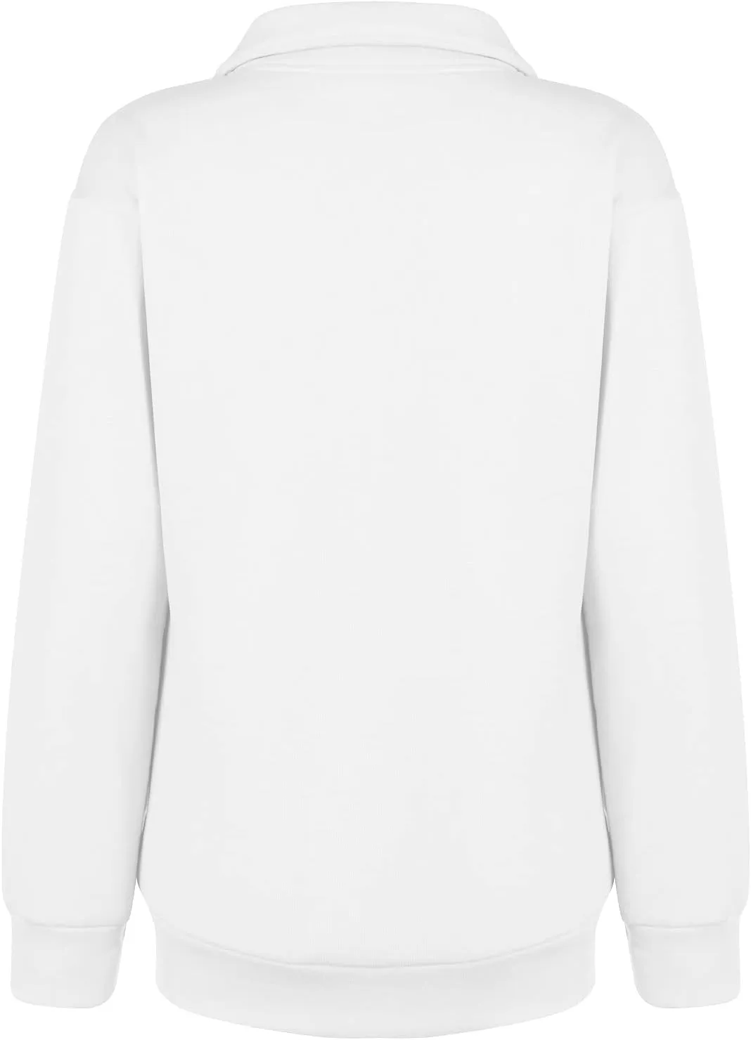 Womens Sweatshirts Quarter Zipper Cropped Hoodies Half Zip Pullover Warm Round Neck 2024 Y2K Fall Outfits
