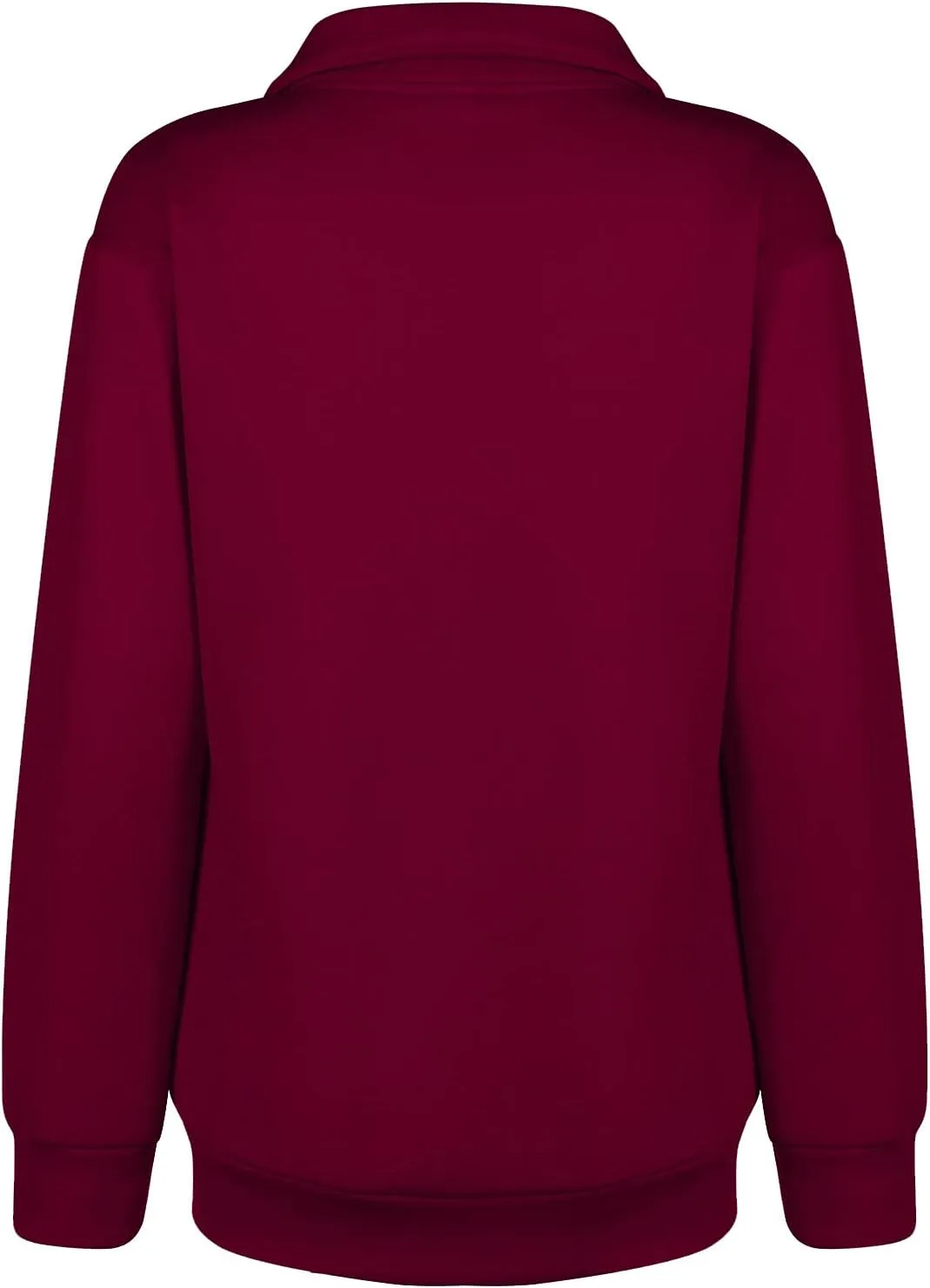 Womens Sweatshirts Quarter Zipper Cropped Hoodies Half Zip Pullover Warm Round Neck 2024 Y2K Fall Outfits