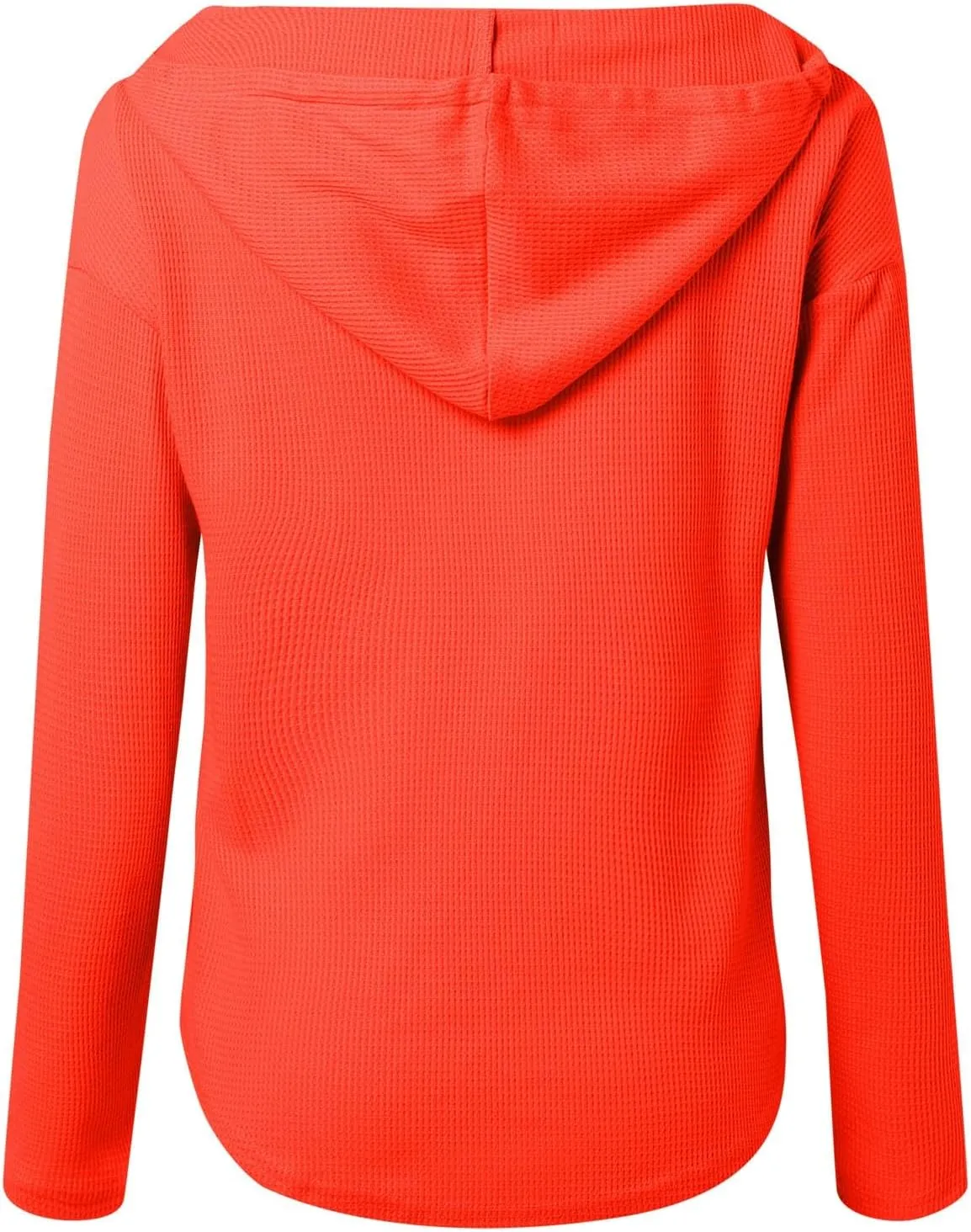 Women's V-neck long-sleeved shirt Fall Sweatshirt Loose Fit Casual Tops Trendy Clothing with Pockets 2024