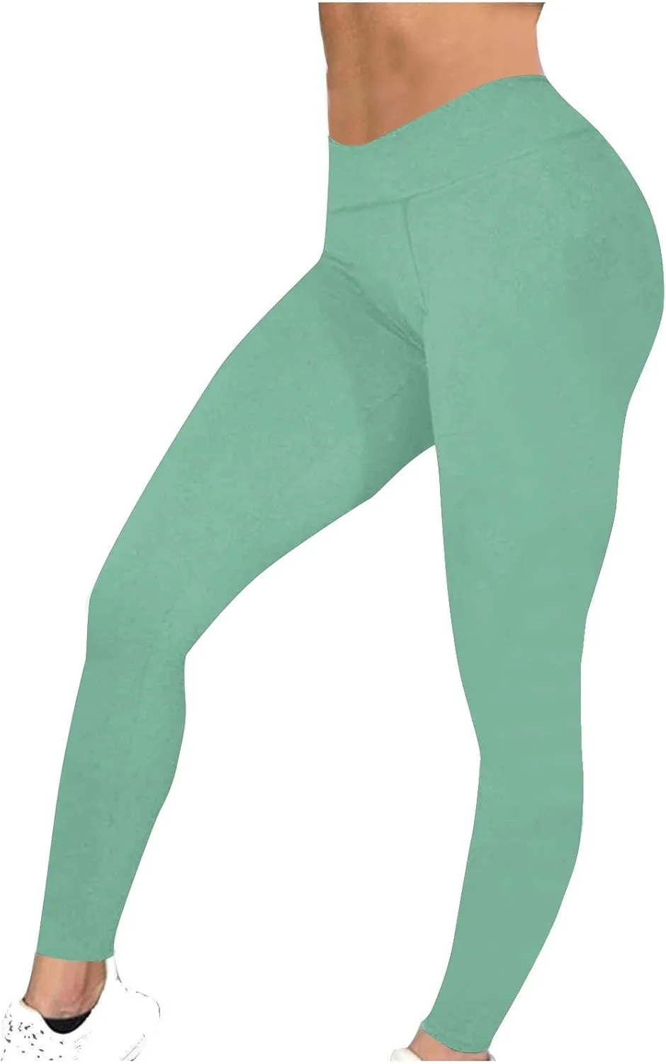 Womens Yoga Exercise Pant Soft Workout Leggings High Waisted Yoga Pants Sport Comfortable Jogger Casual Pant Leggings