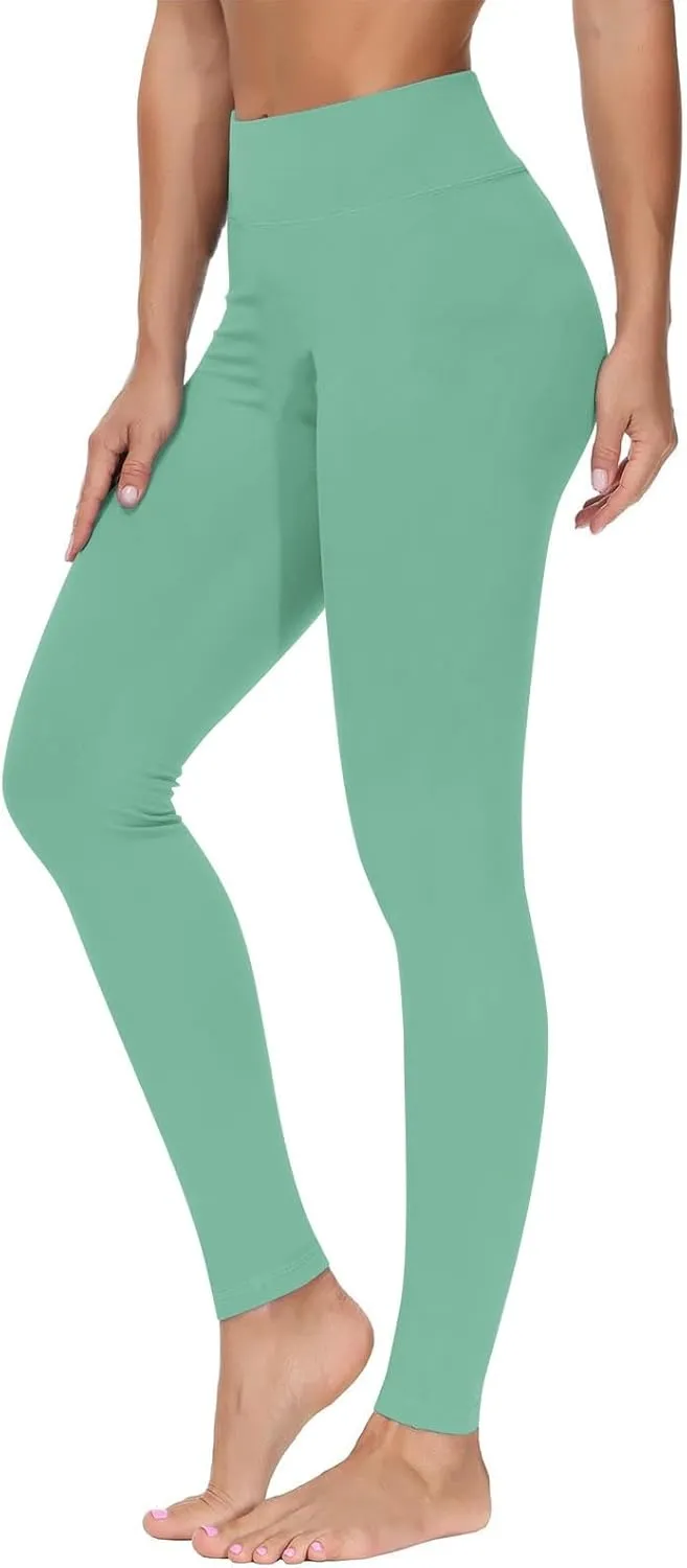 Womens Yoga Exercise Pant Soft Workout Leggings High Waisted Yoga Pants Sport Comfortable Jogger Casual Pant Leggings